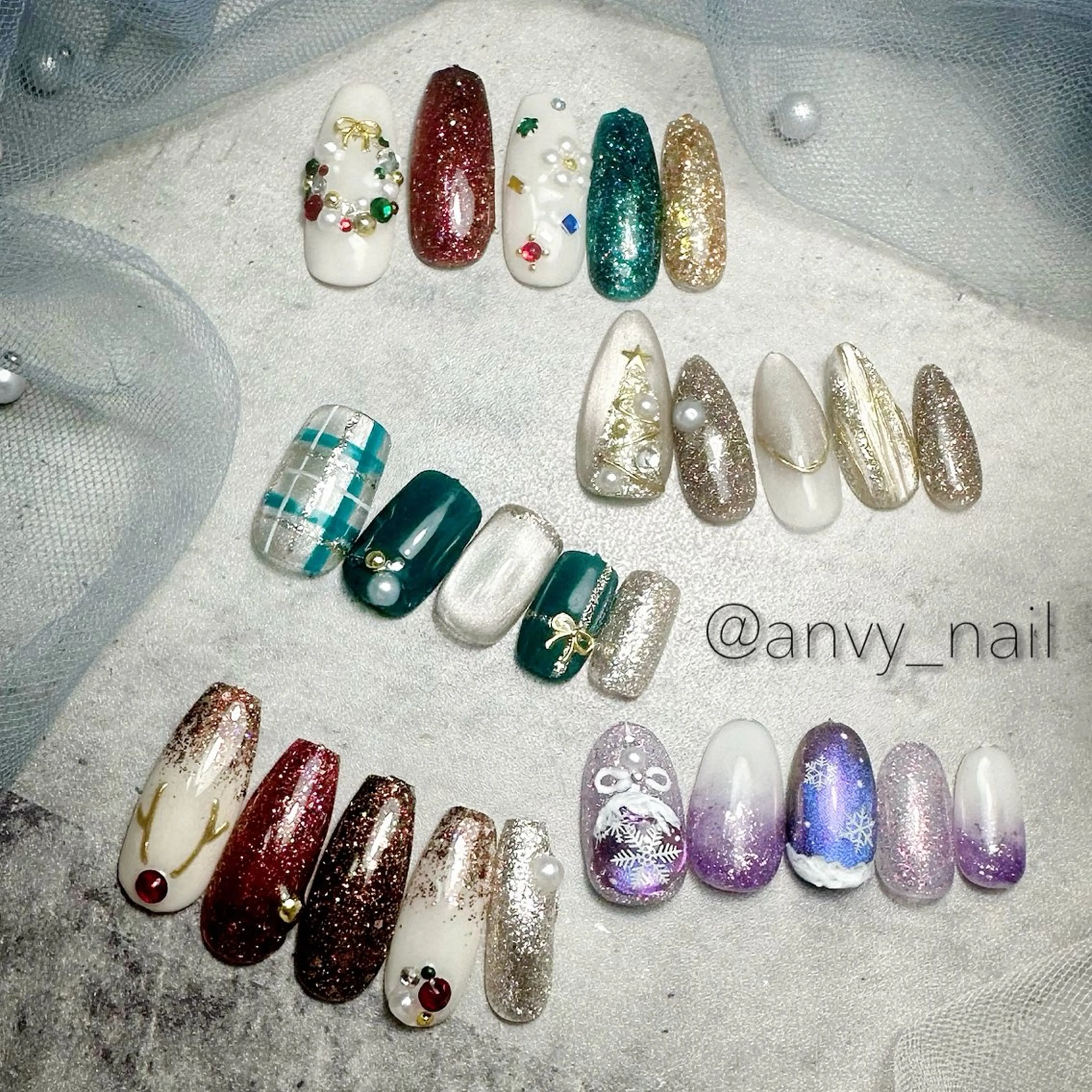 ネイル nail salon あんびのネイルデザイン