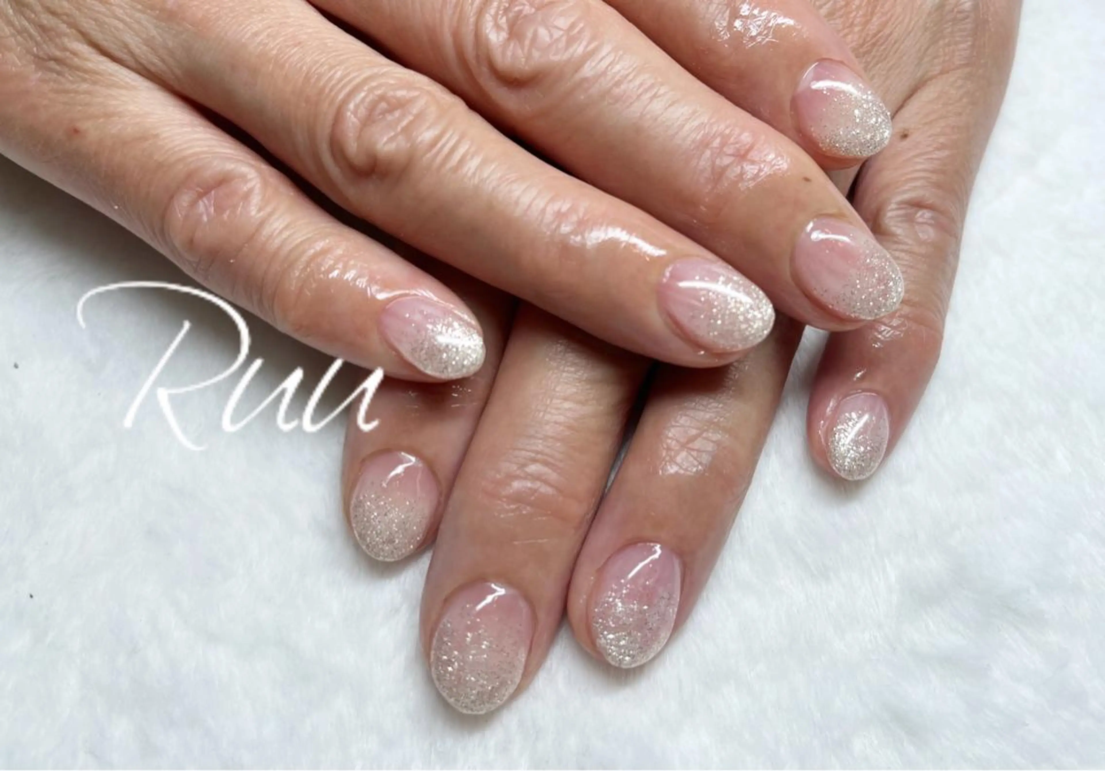 ネイル アートネイル フットネイル フレンチネイル キラキラネイル 韓国ネイル Nail salon Ruuのネイルデザイン
