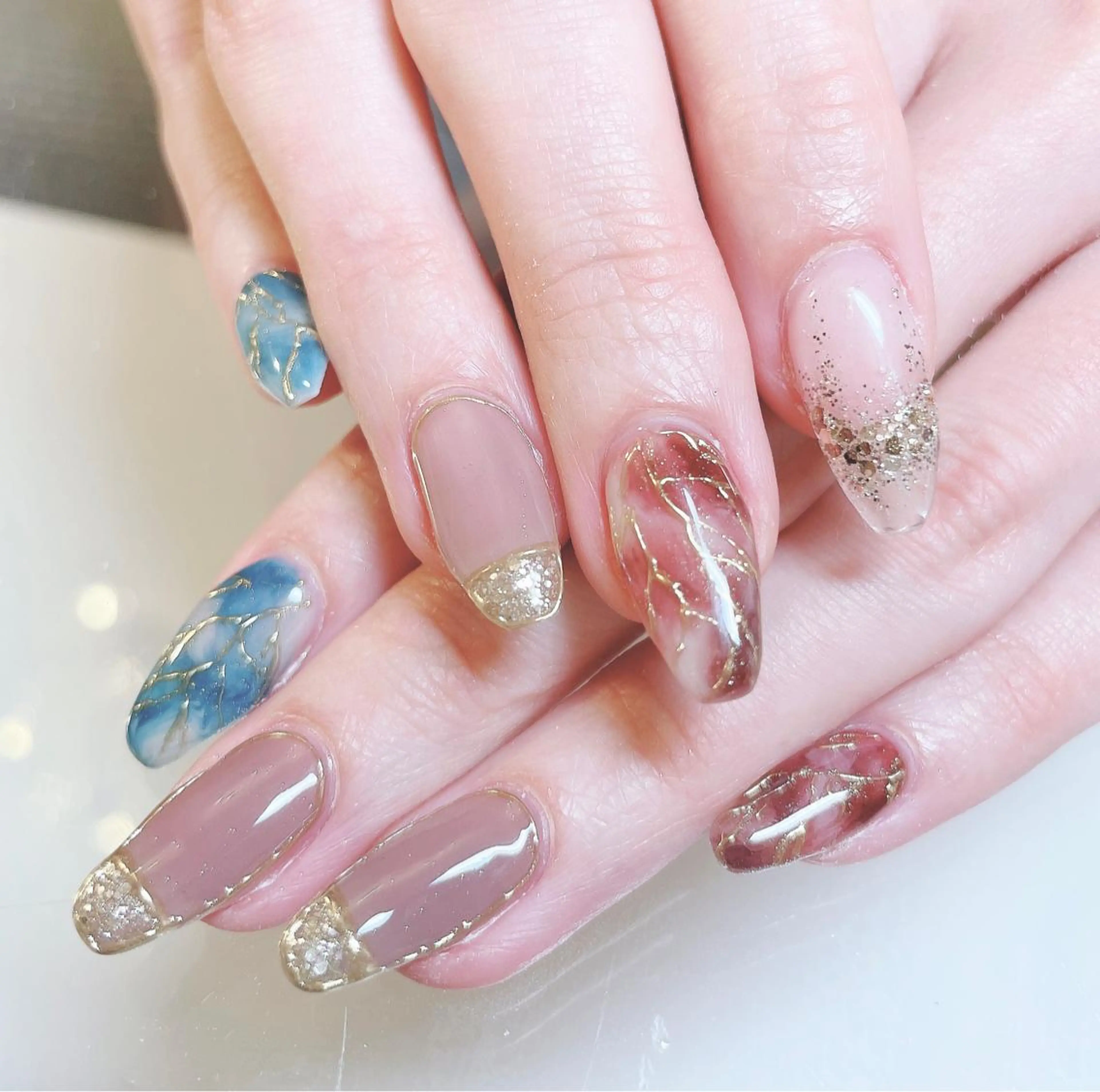 ネイル ハンドネイル Nail room Lunaのネイルデザイン