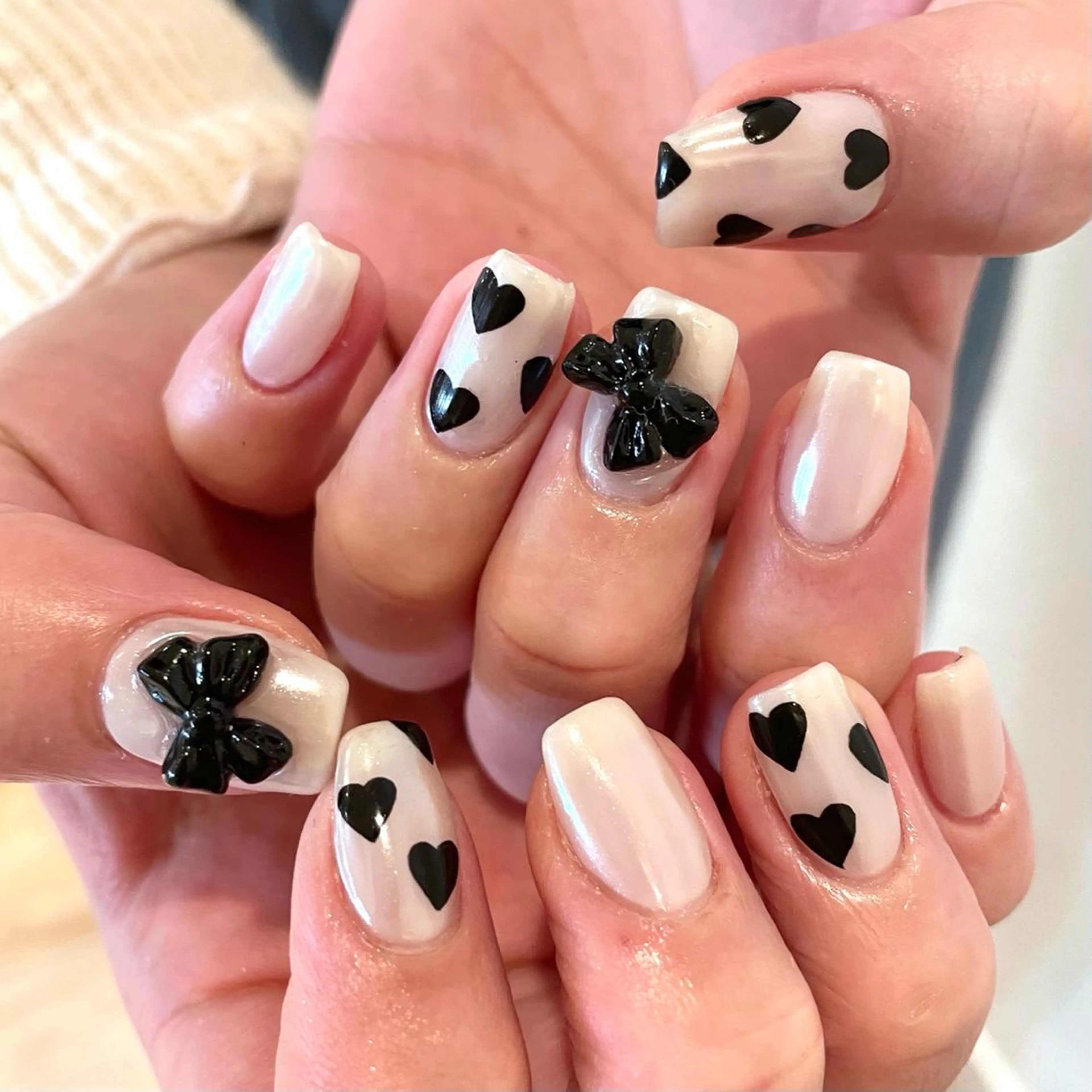 ネイル ハンドネイル 新井 ひなののネイルデザイン