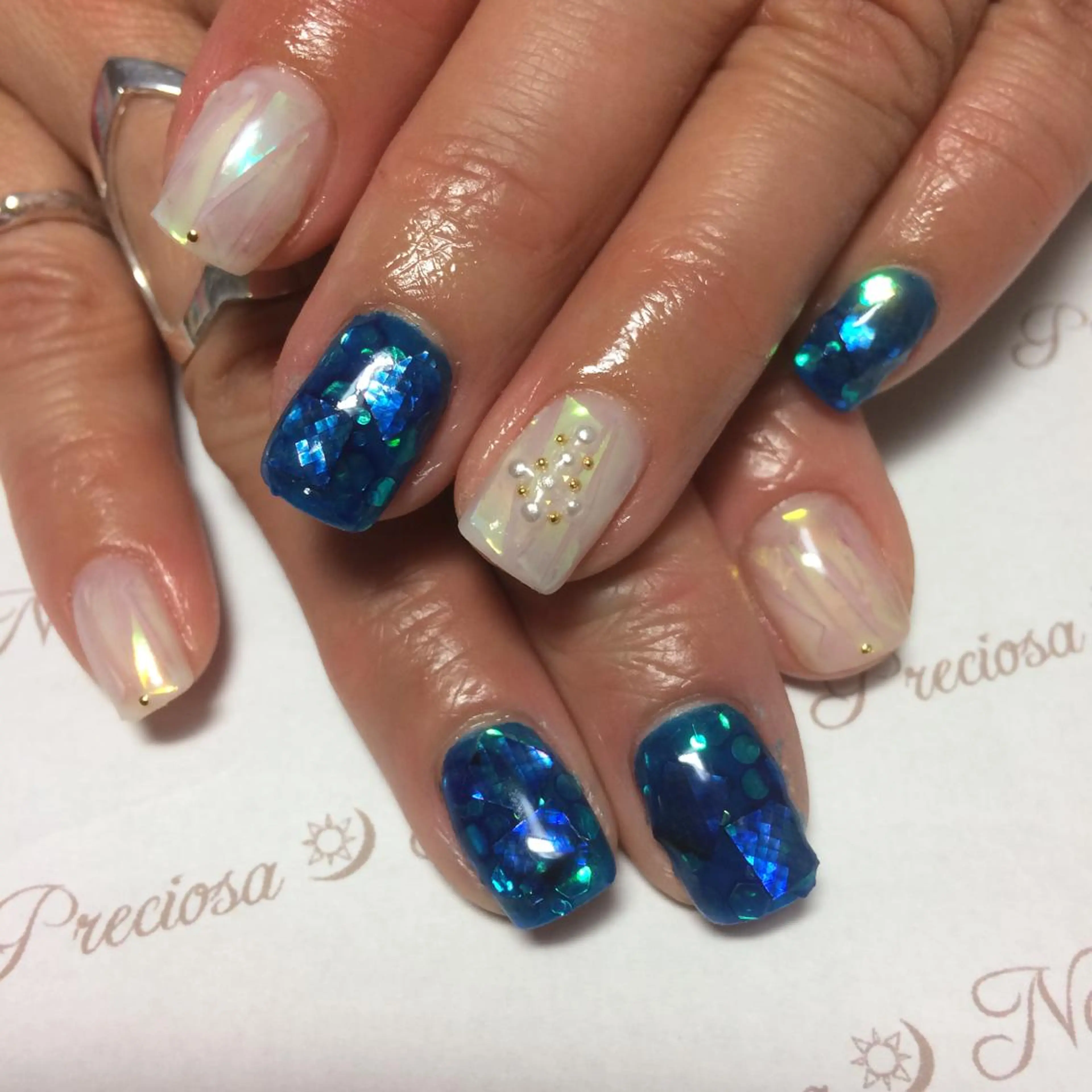 ネイル シンプルネイル preciosa.nail所属・久場 晴美のネイルデザイン