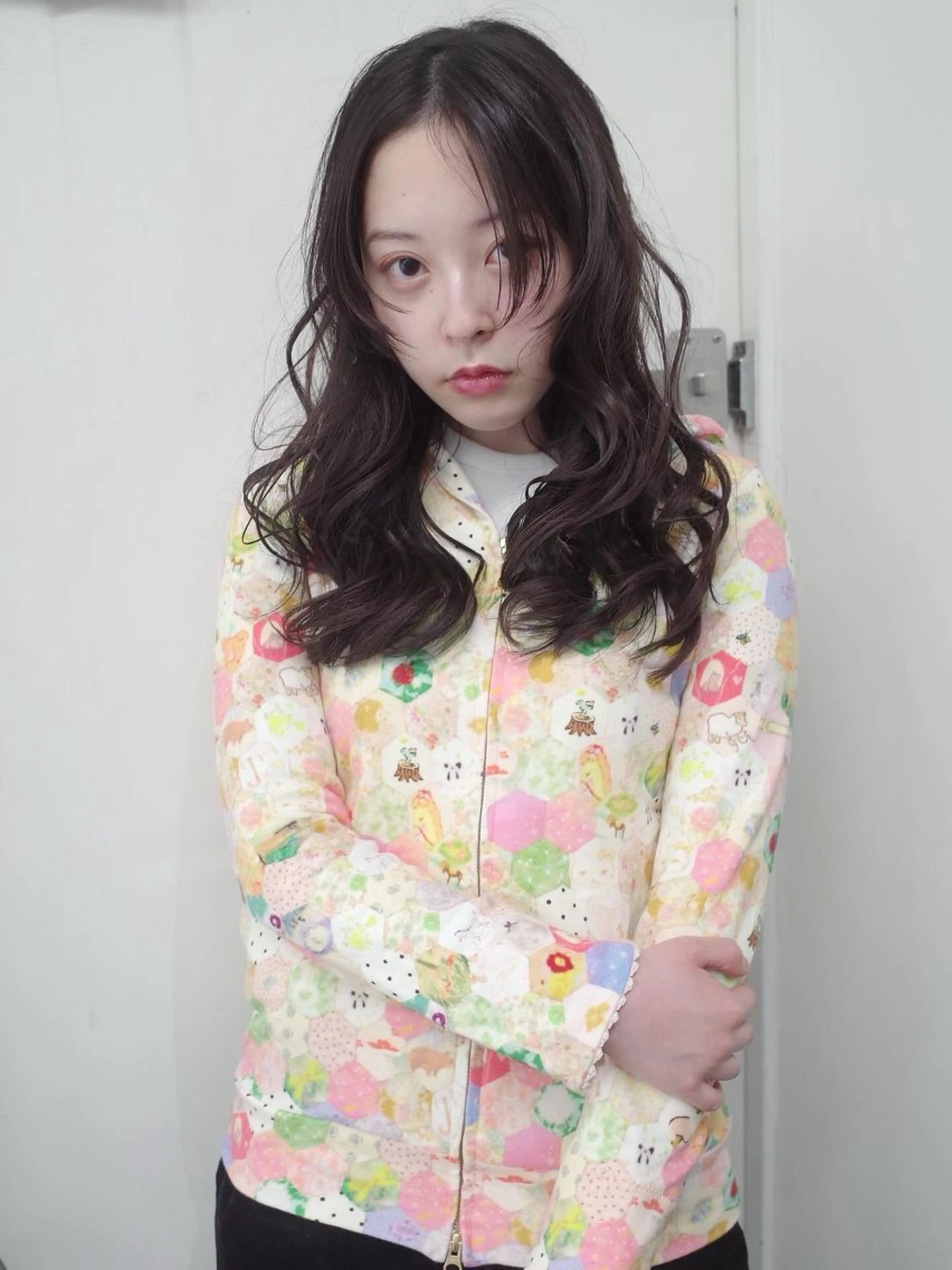 ミディアム IDE AYANEのヘアスタイル