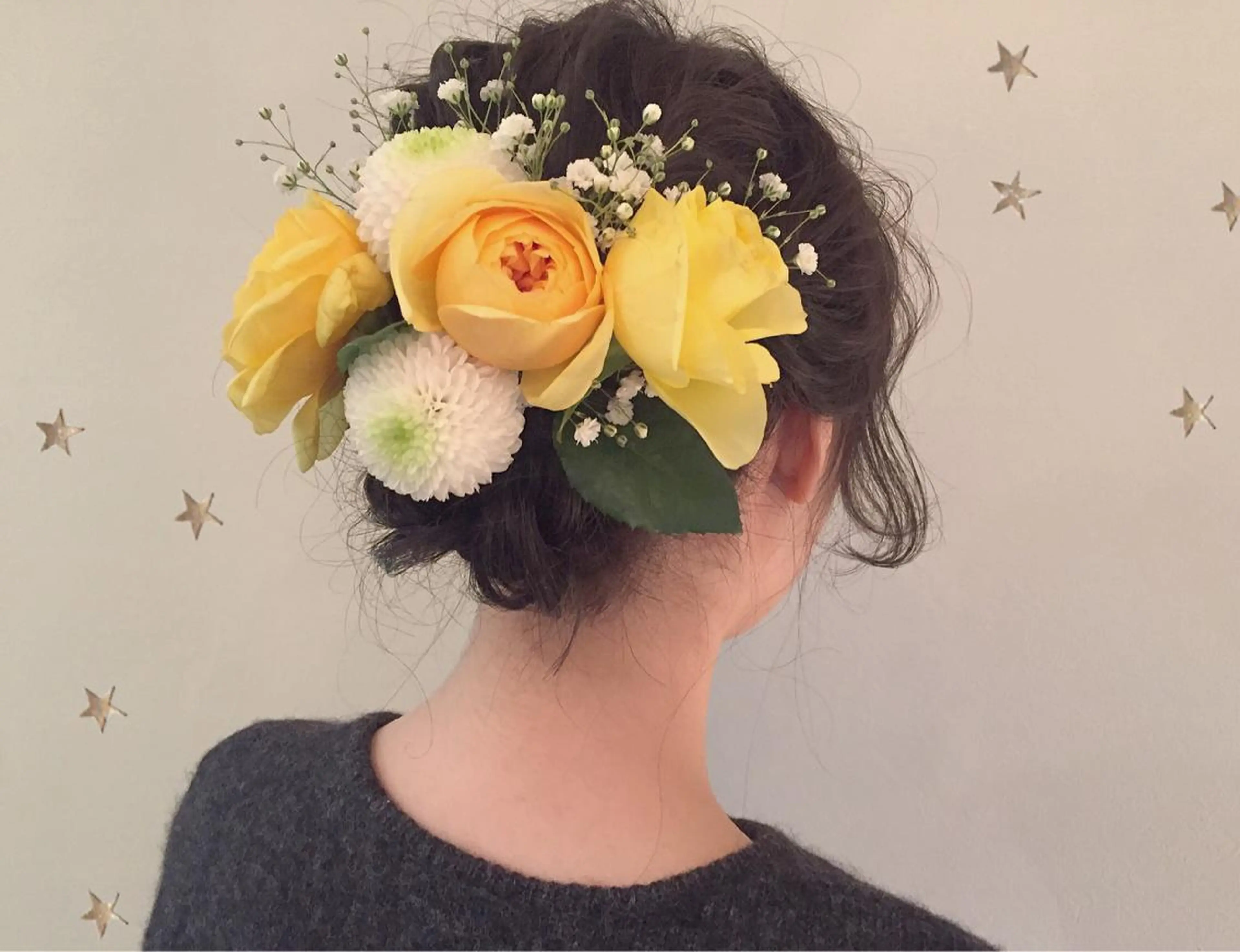 ヘアアレンジ 卒業式のヘアスタイル 市川 千夏のヘアスタイル