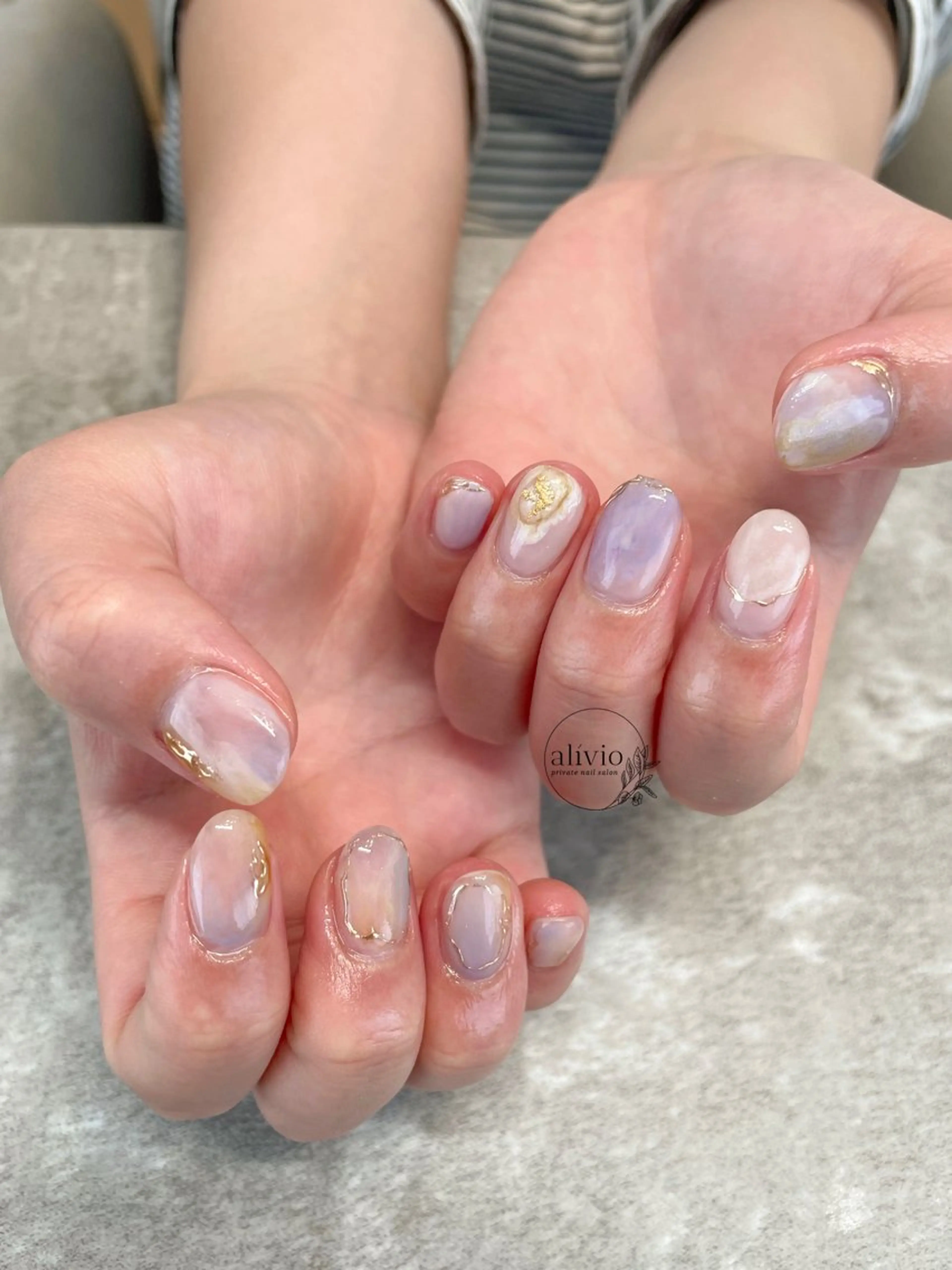 ネイル ハンドネイル nail salon alivioのネイルデザイン