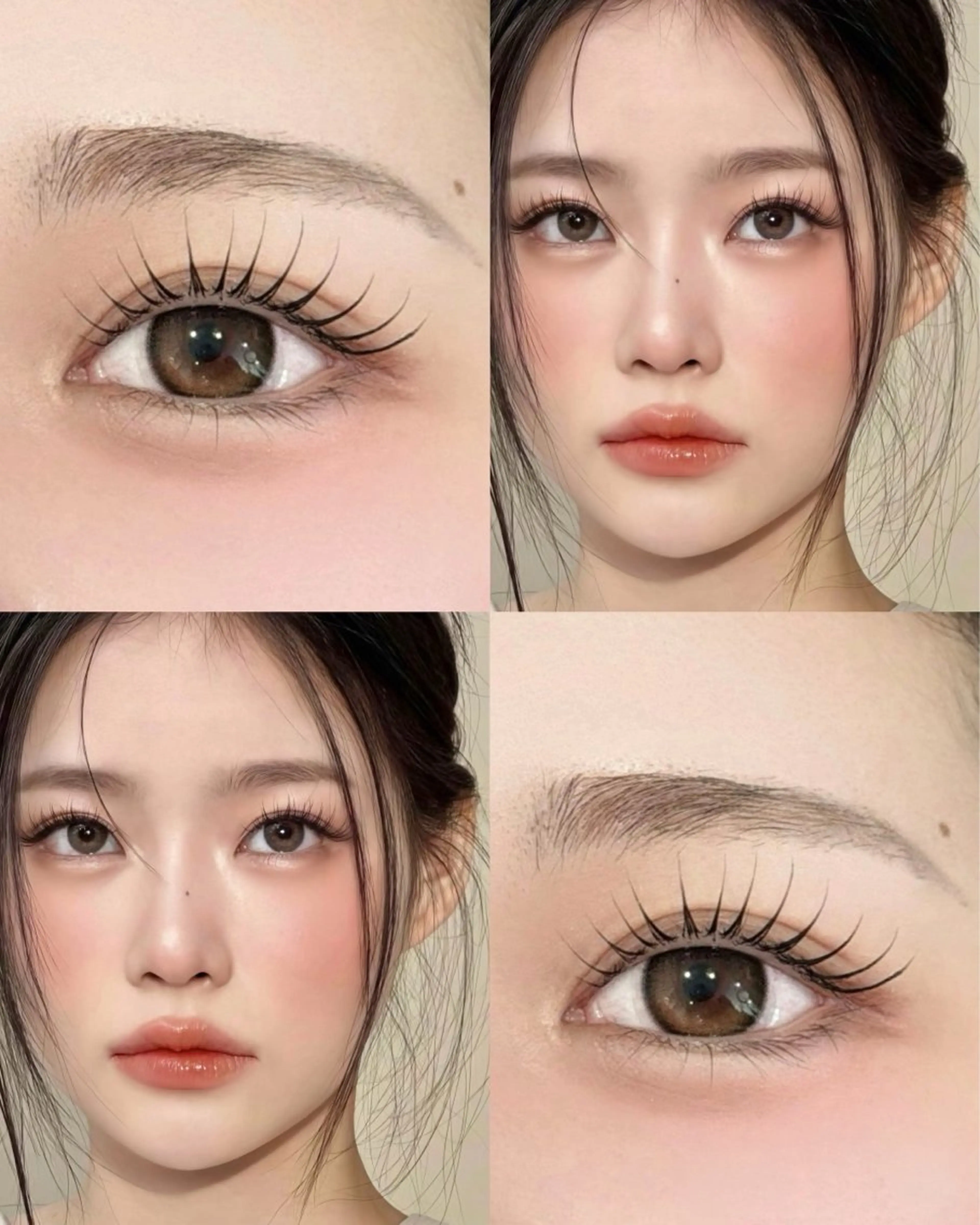 マツエク・マツパ 束感まつ毛 韓国風マツエク パリジェンヌラッシュリフト まつげパーマ 一重×まつ毛パーマ 眉毛／まつ毛サロン Ayamiのマツエク・マツパデザイン