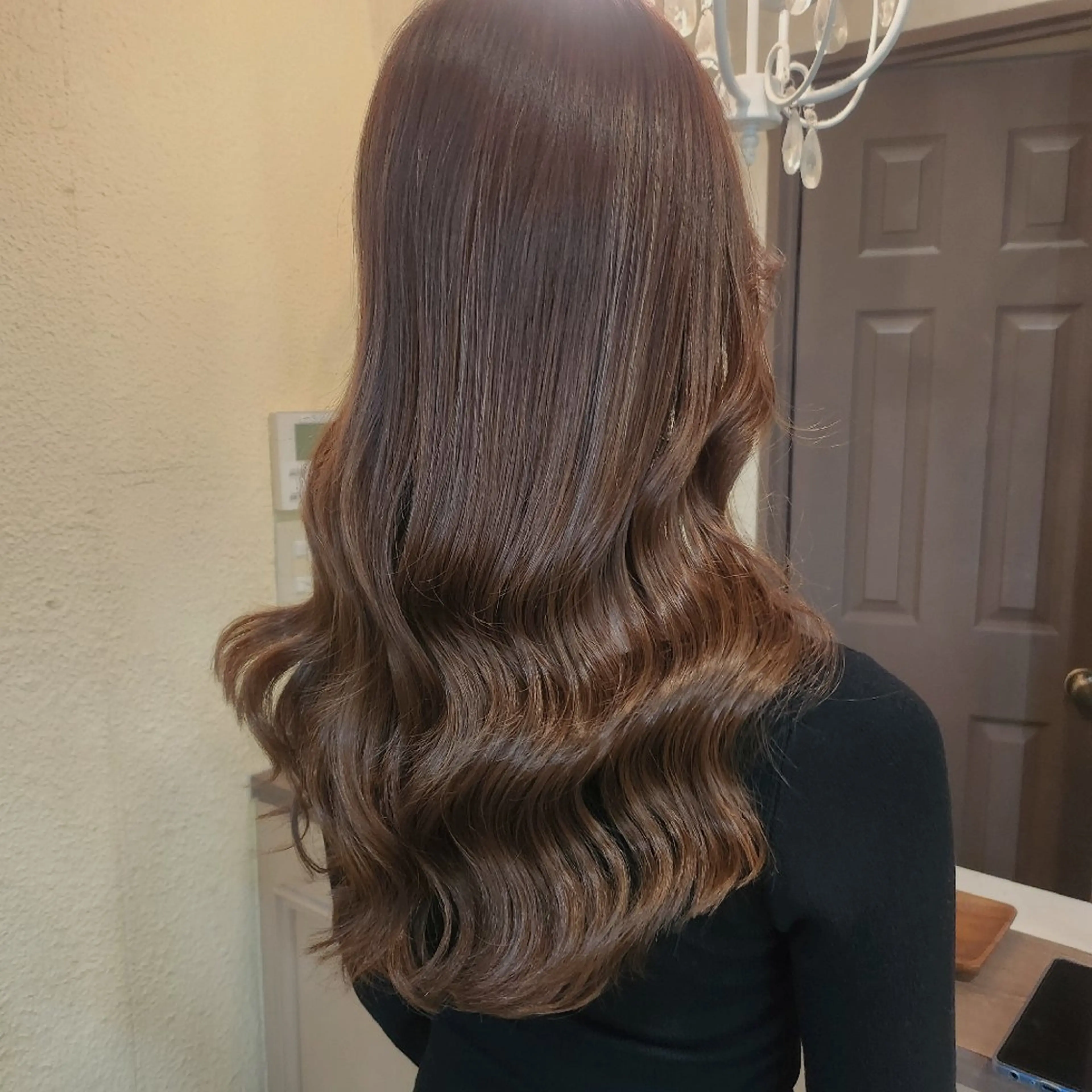 カット エクステ 田井中 悠紀のヘアスタイル