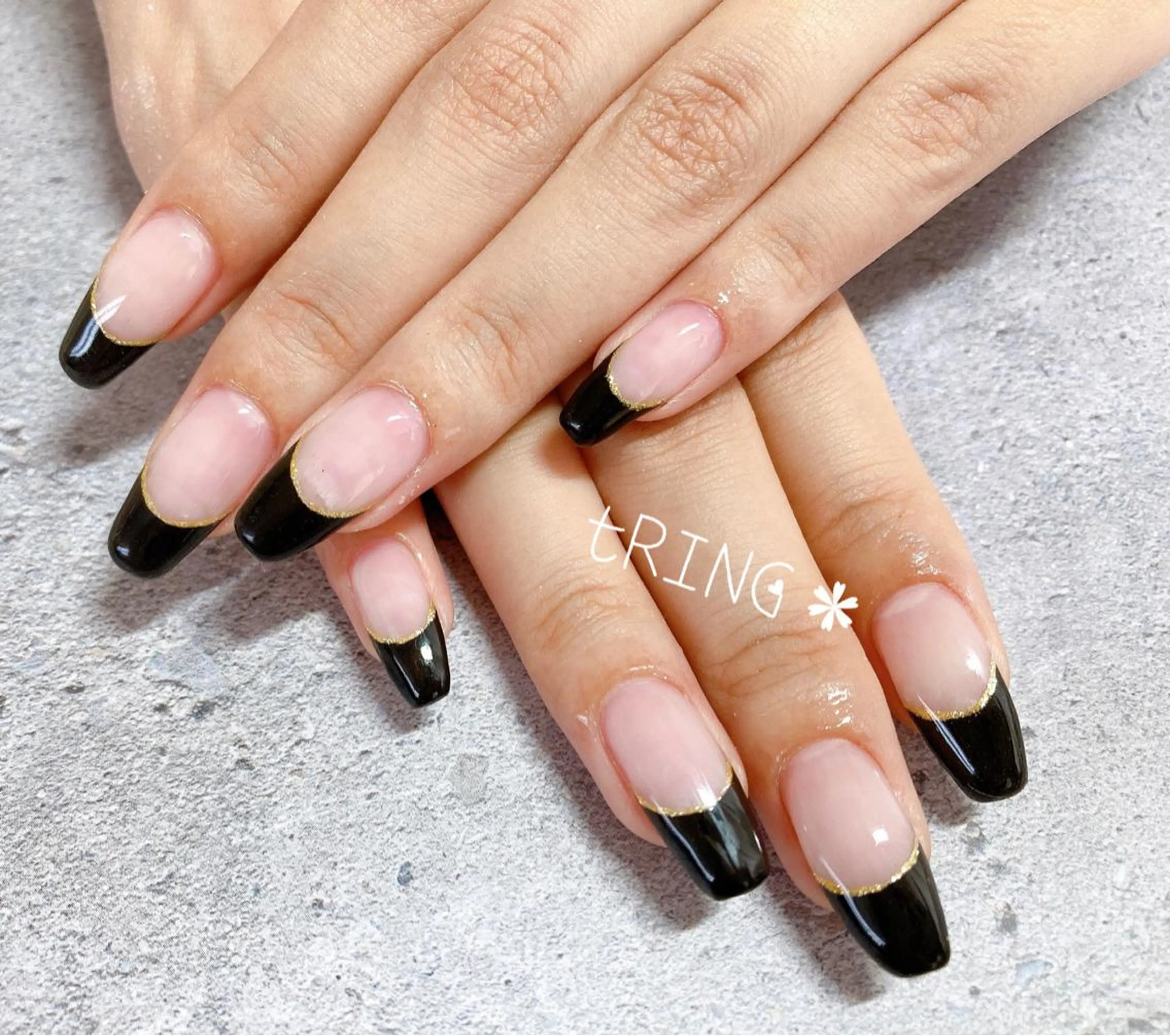 ネイル ハンドネイル tRING＊ しいの木台のネイルデザイン