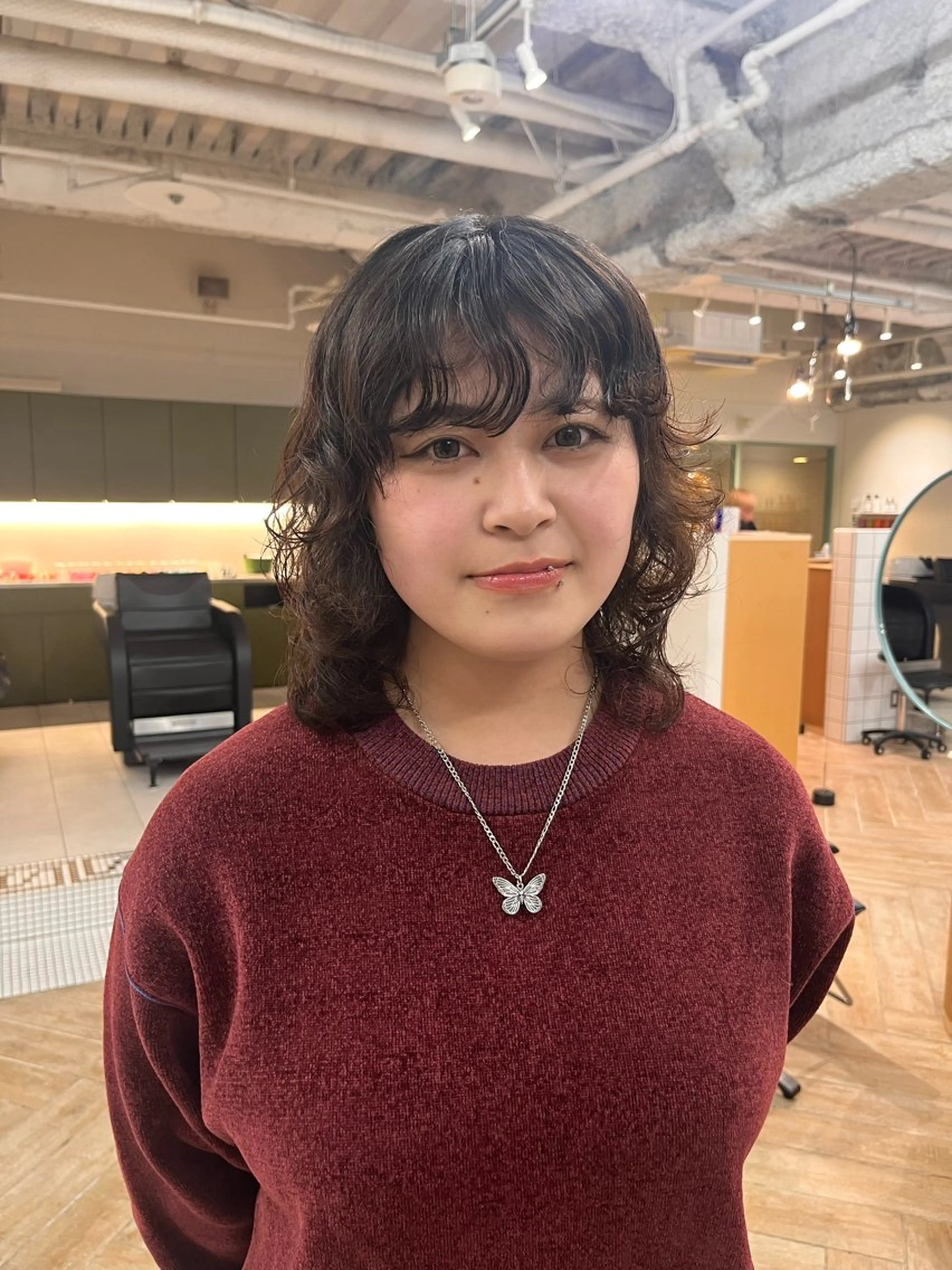 【レディースパーマ🍀】カット+パーマ+オージュアトリートメント🎀の写真