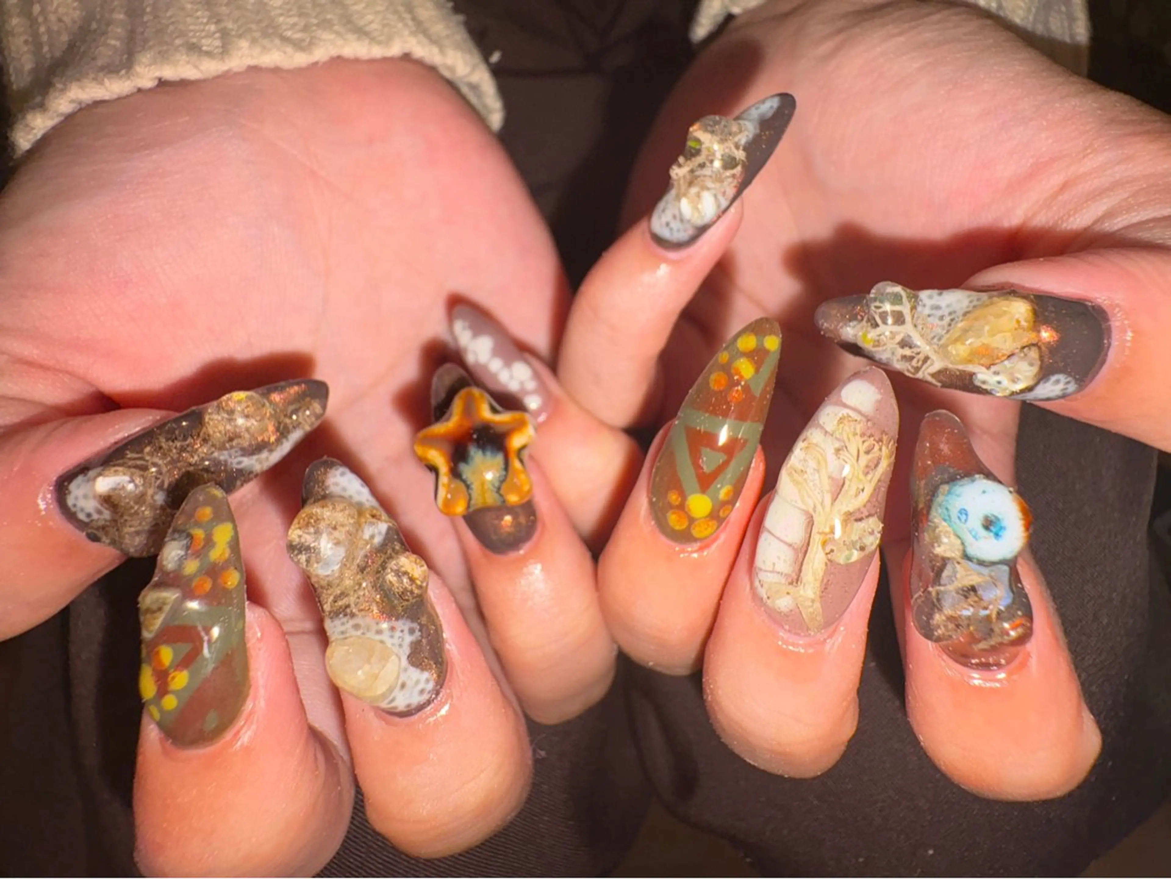 ネイル 爪神所属・＊爪神＊ 珠裕‪ miyuのネイルデザイン