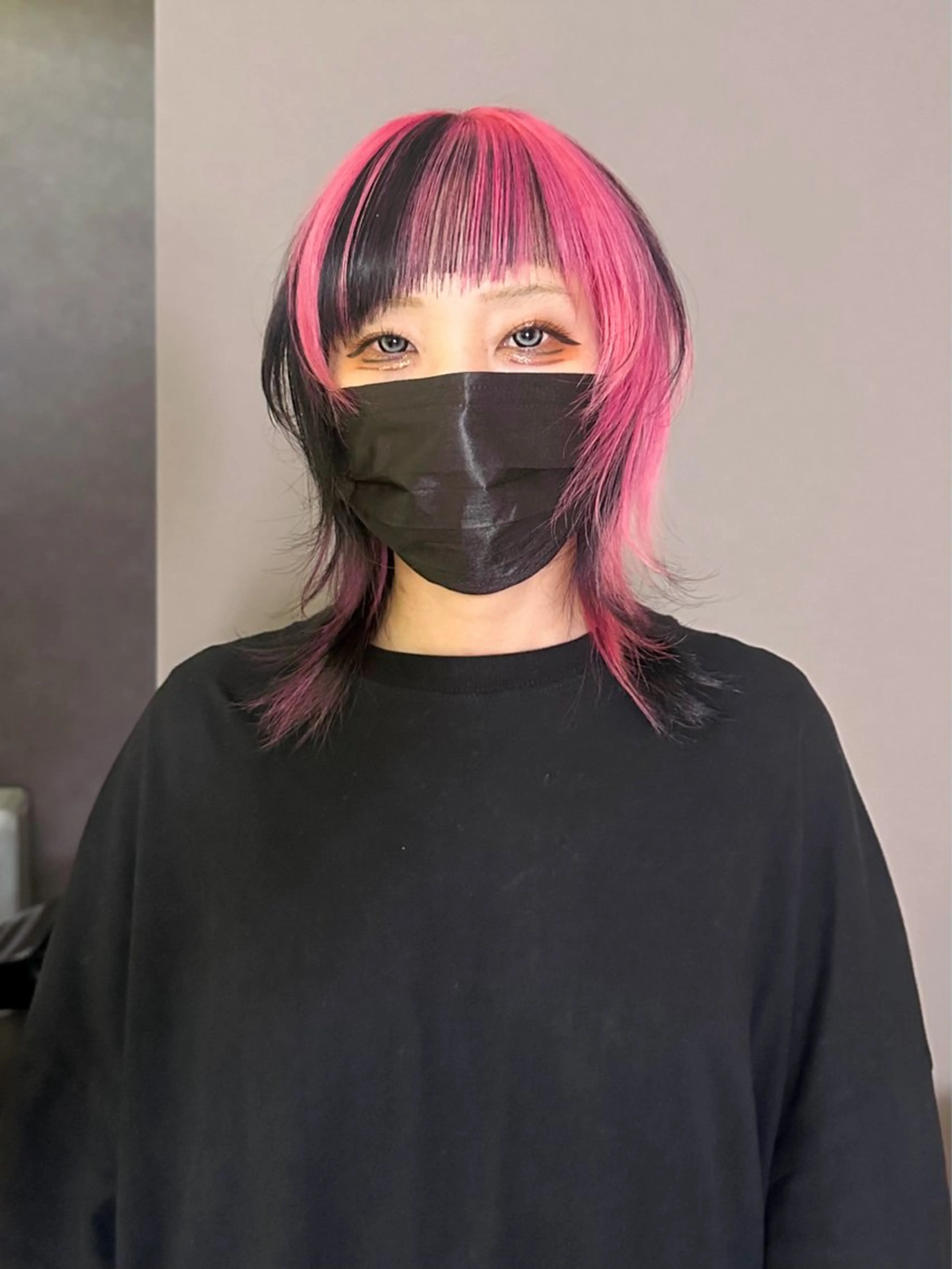 ミディアム カラー sion ✰デザインカラーのヘアスタイル