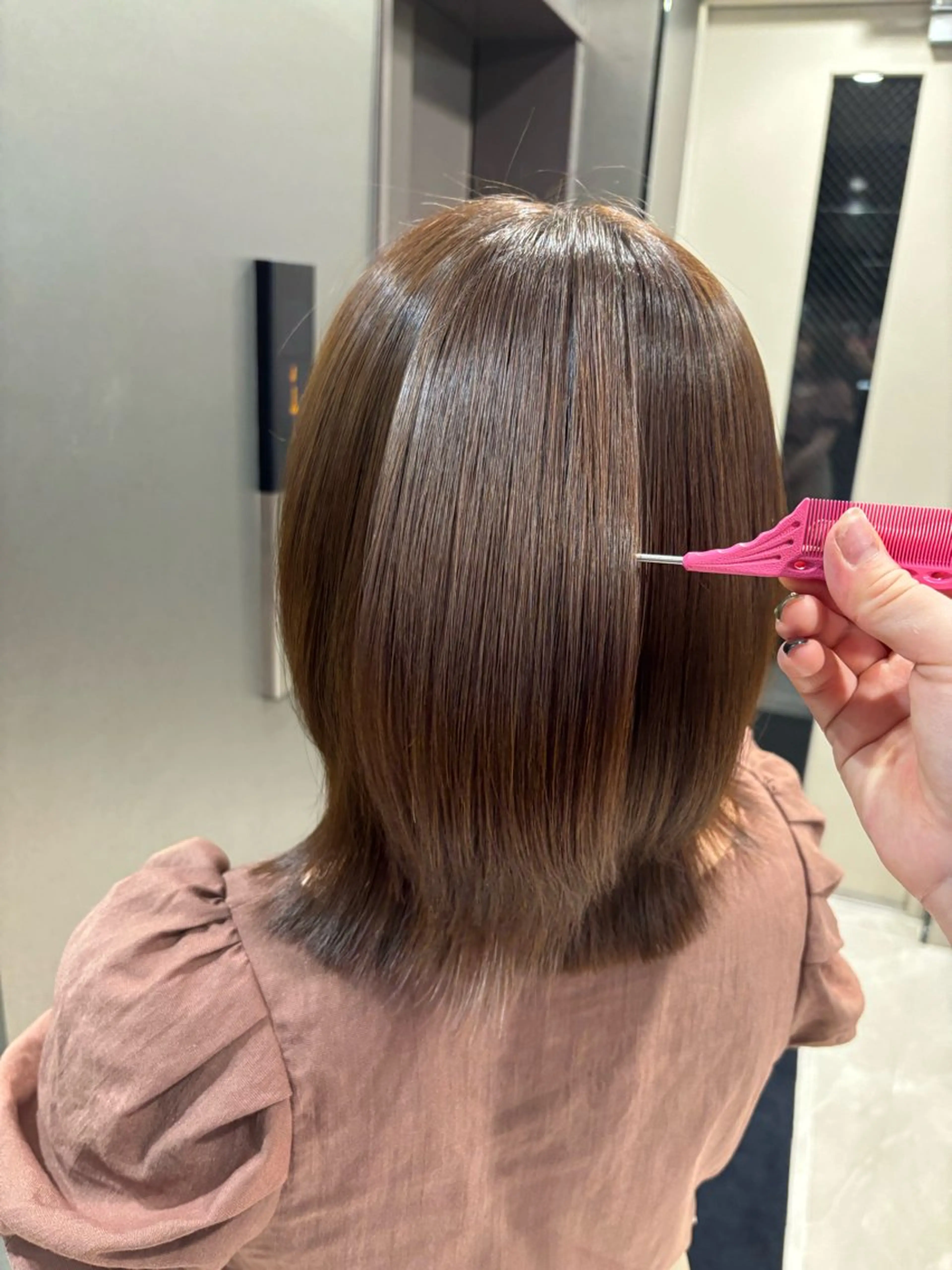 大森 万紘のヘアスタイル