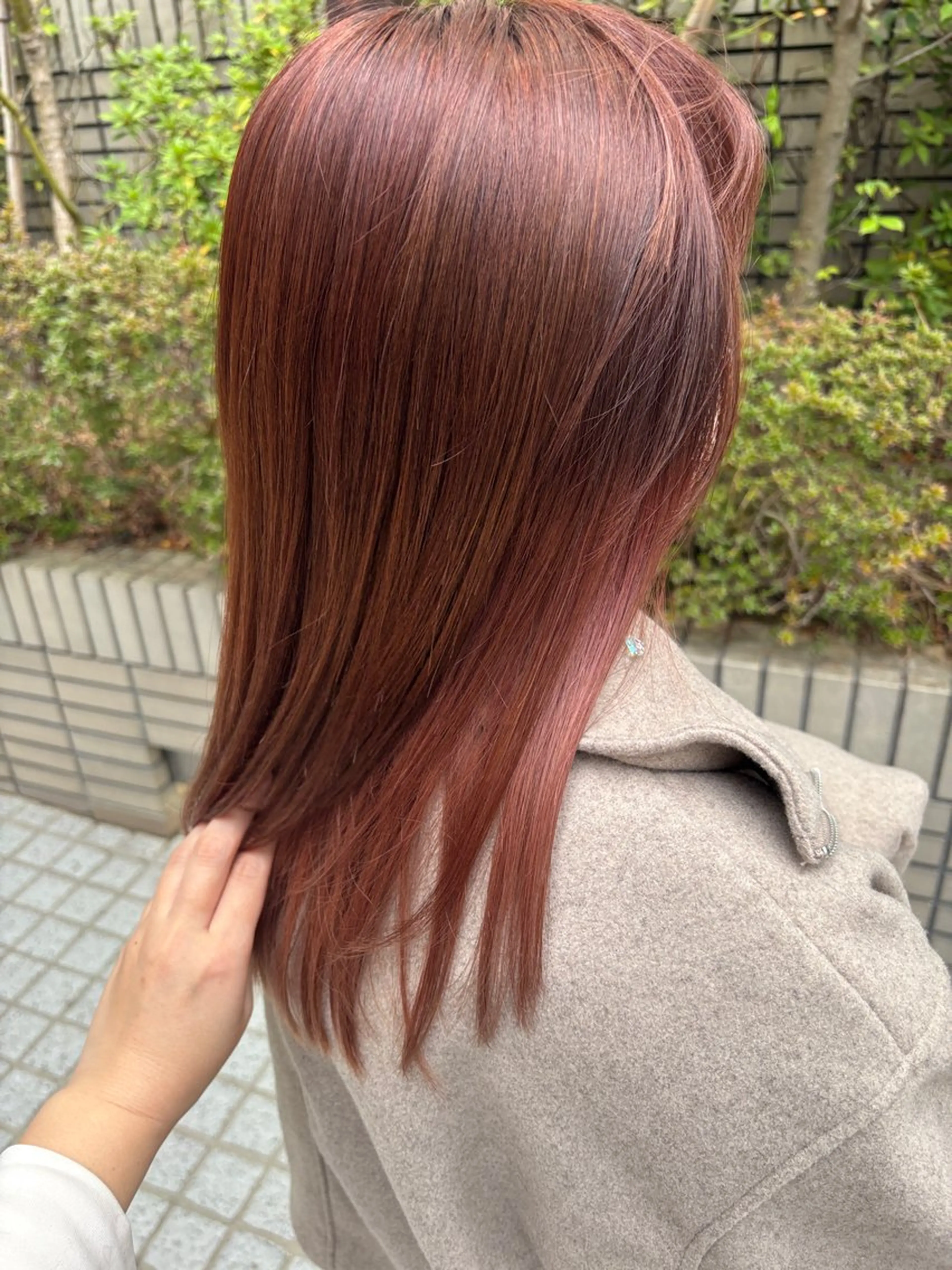 セミロング ヘアカラー トリートメント cmake所属・. kanokoのヘアスタイル