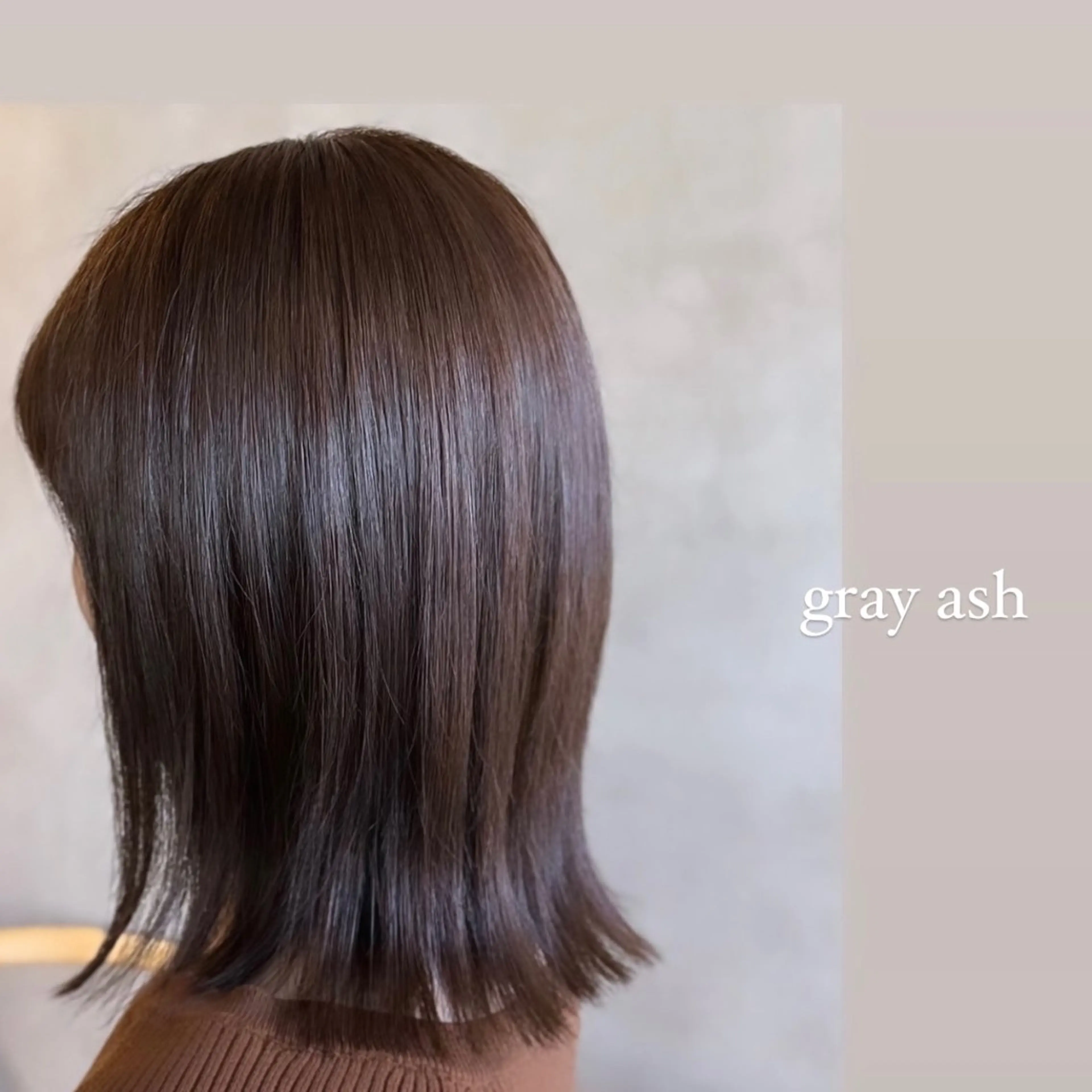 セミロング カラー 透明感カラー 🩵MAMI🩵 【enx鶴ヶ峰店】のヘアスタイル