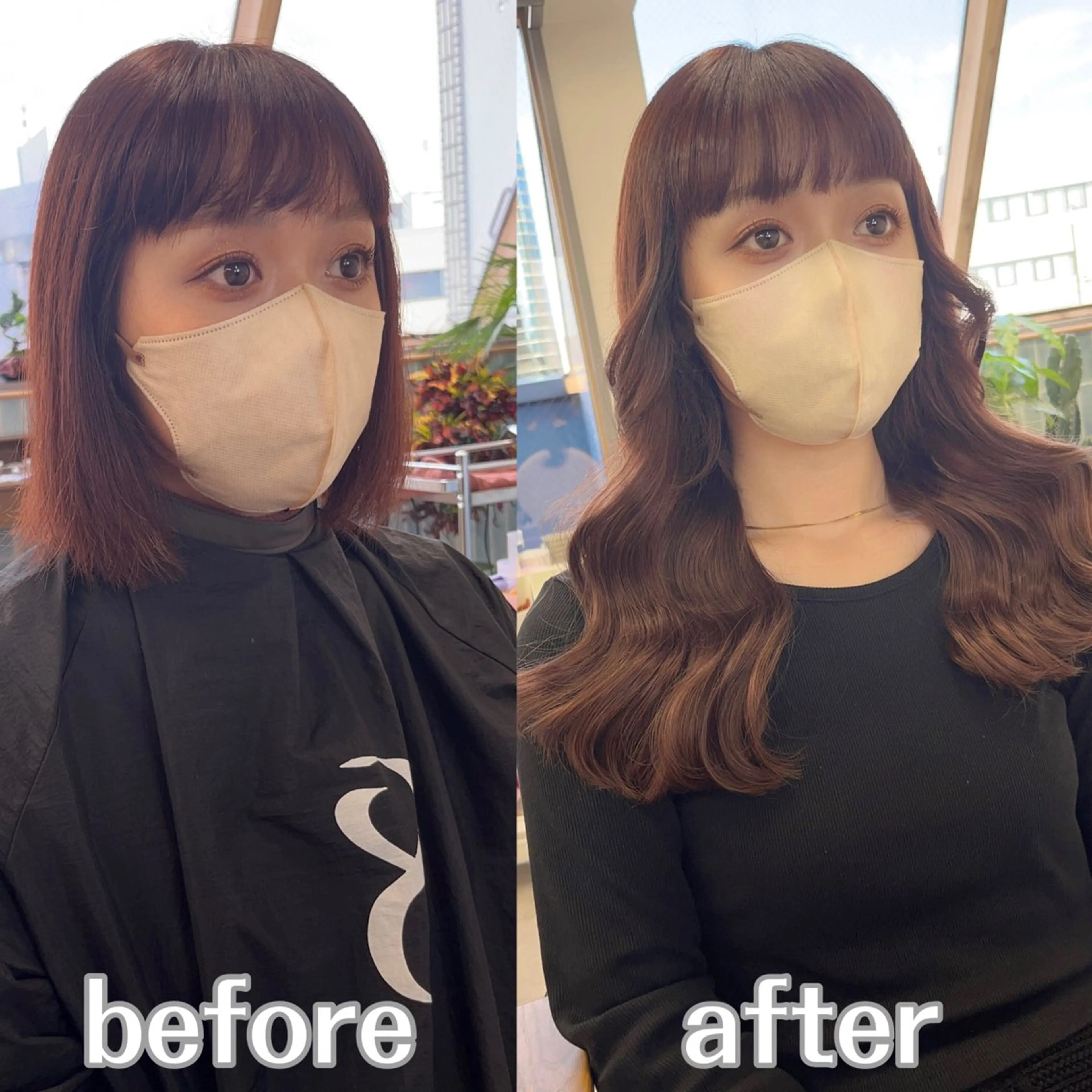 ロング カラー エクステ MOE🐈‍⬛🎀 エクステ/ワンホンのヘアスタイル