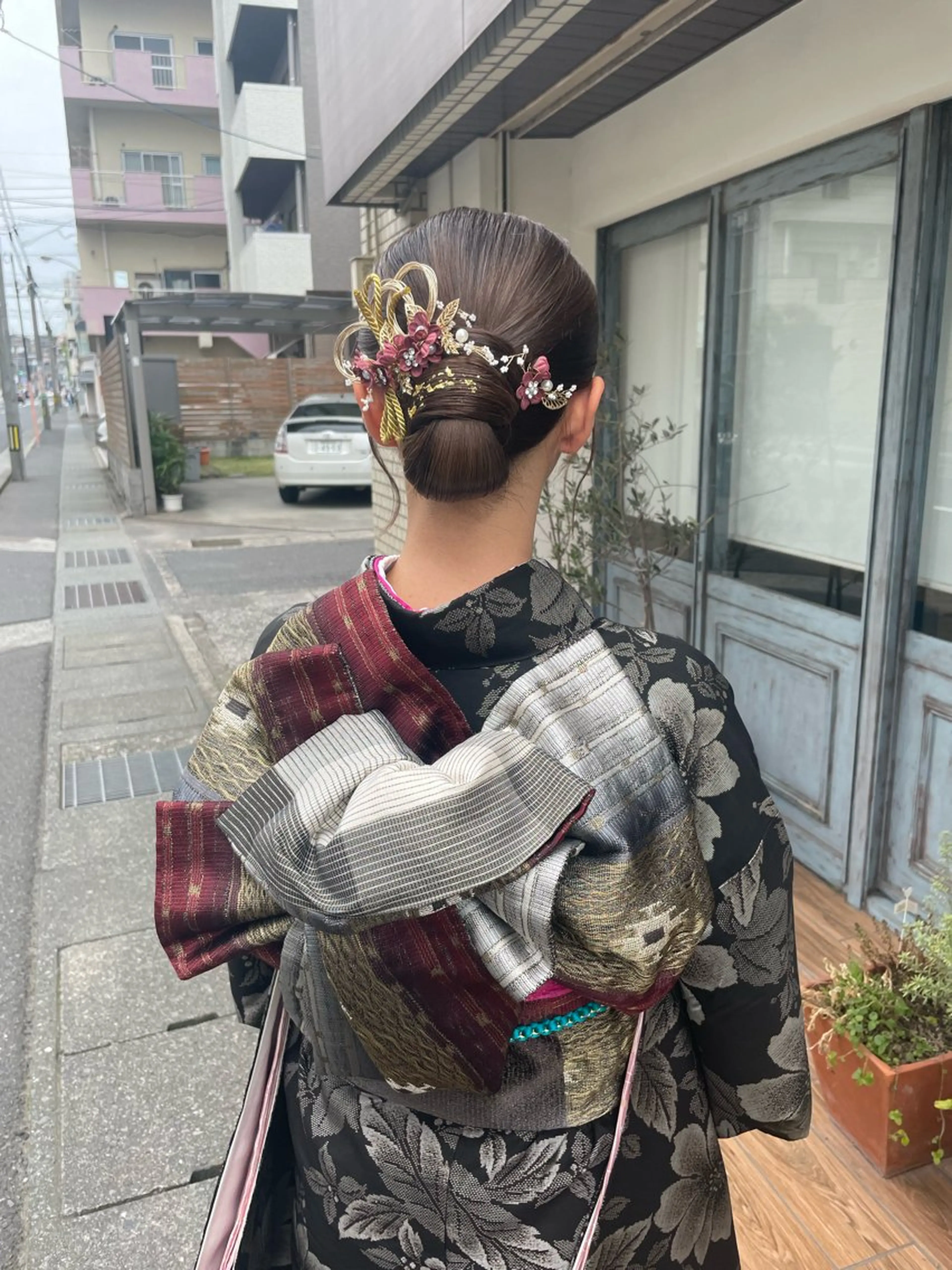 着付け HARE 川崎晴佳のヘアスタイル