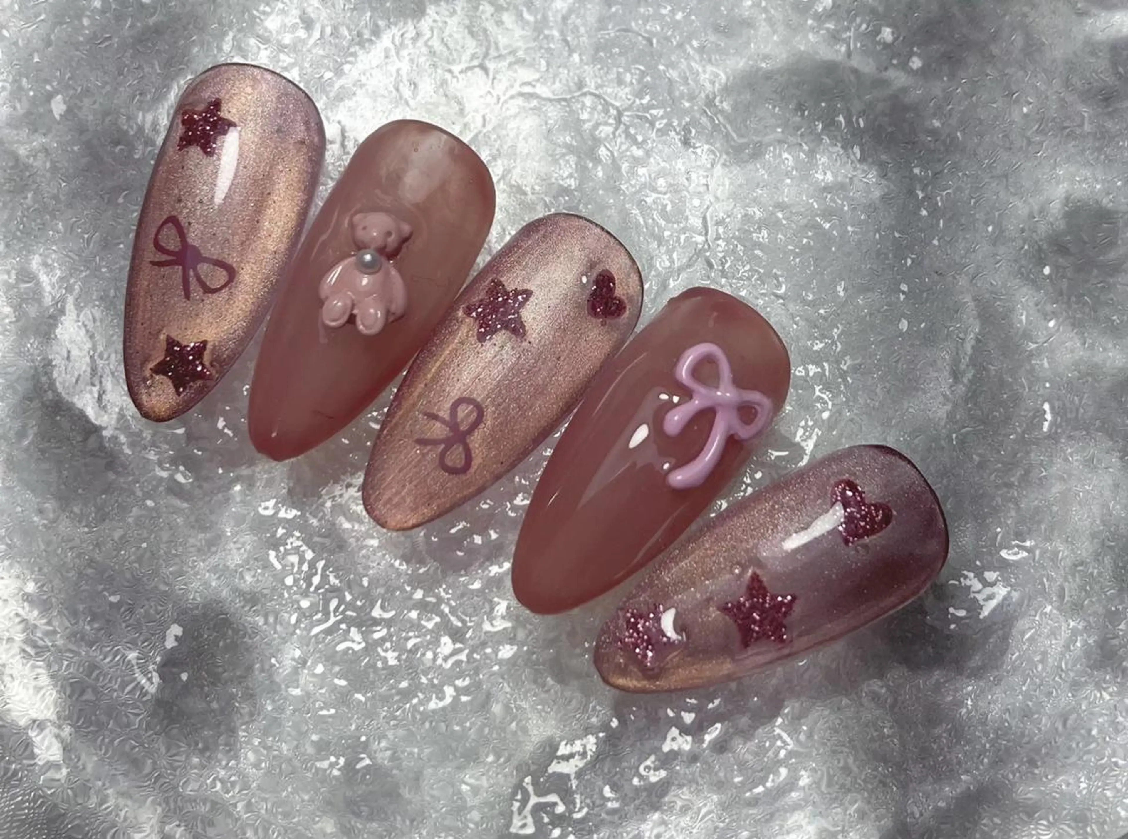 ネイル ハンドネイル ハンドケア 🍒IRIS Nail🌸のネイルデザイン