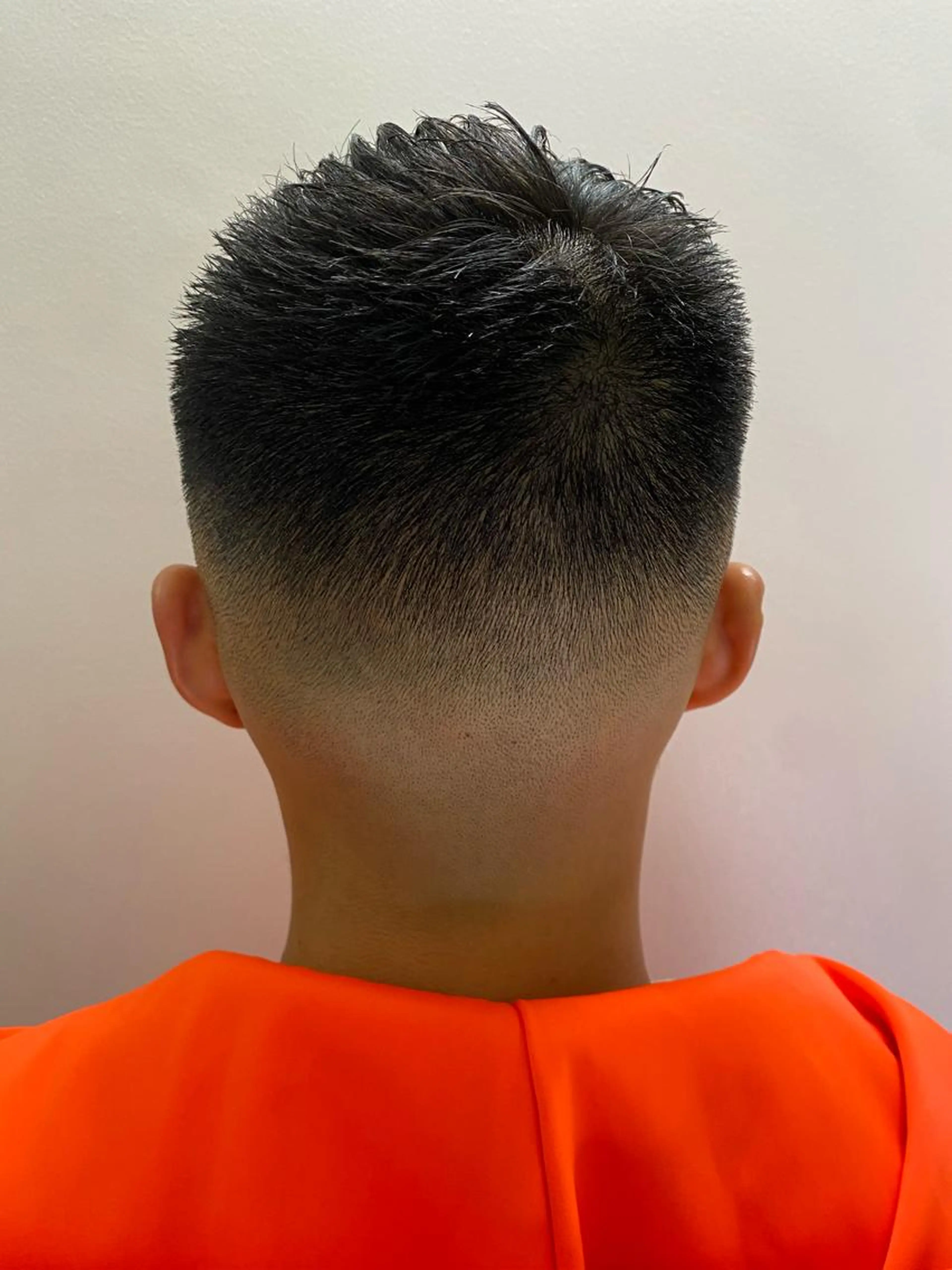 スキンフェード カット セットの写真