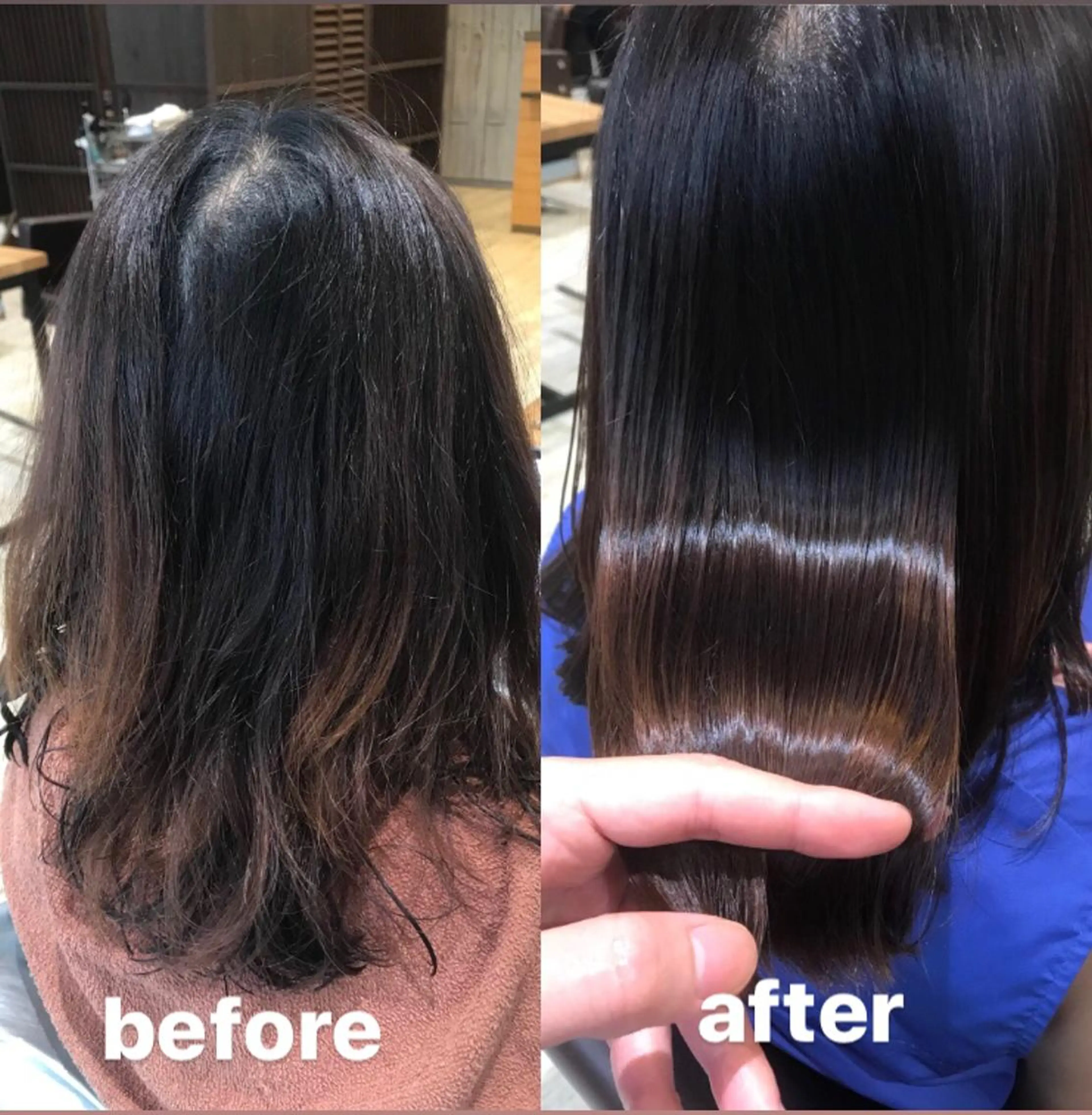 セミロング カラー パーマ ヘアアレンジ メンズ キッズ ネイル マツエク・マツパ メンズパーマ セミロングパーマ 伸ばしかけ 縮毛矯正 トリートメント トリートメント EnBlesS西宮 マンツーマン神道有基のヘアスタイル