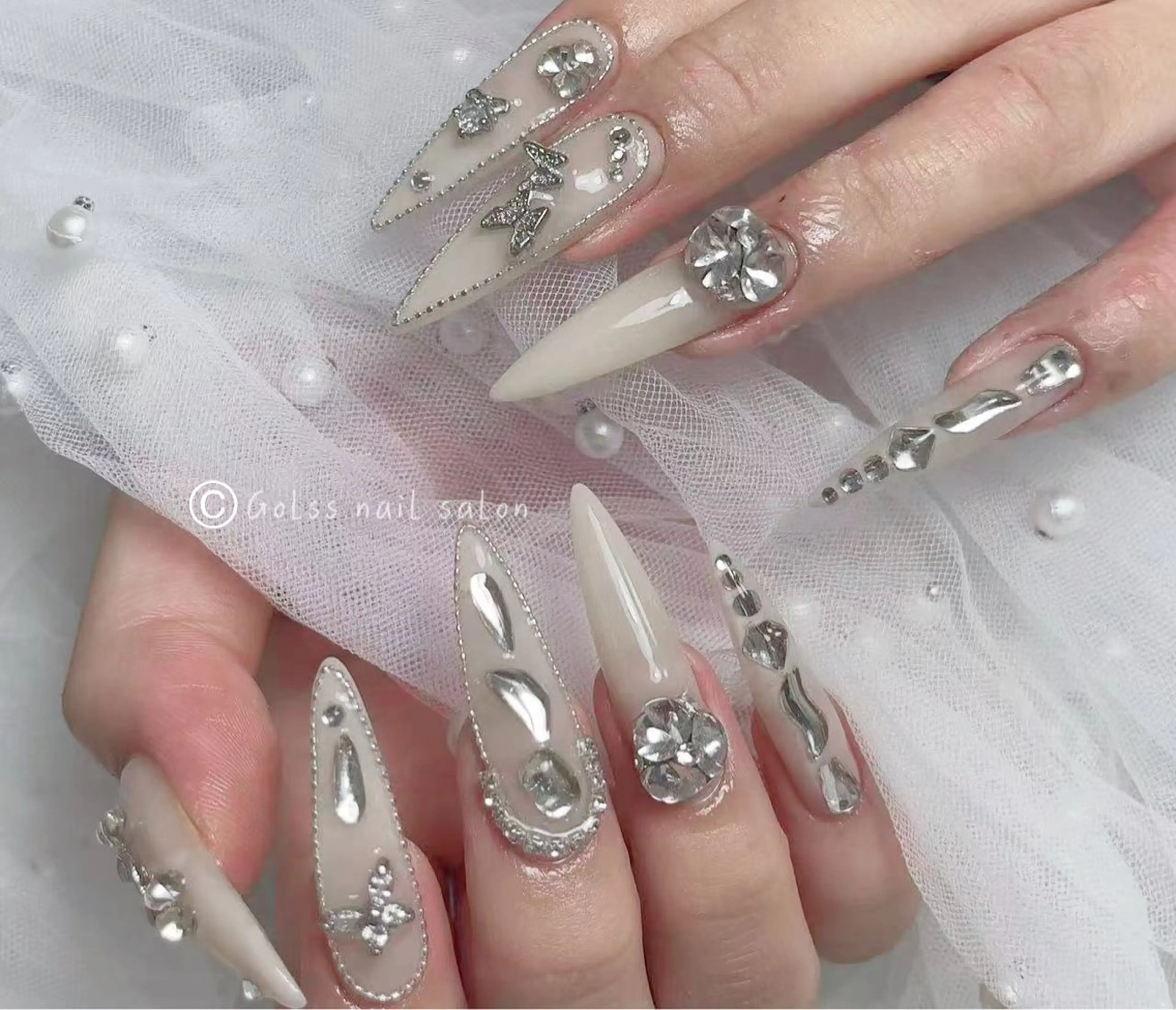 ネイル Gloss nail ジェル&長さだし専門のネイルデザイン