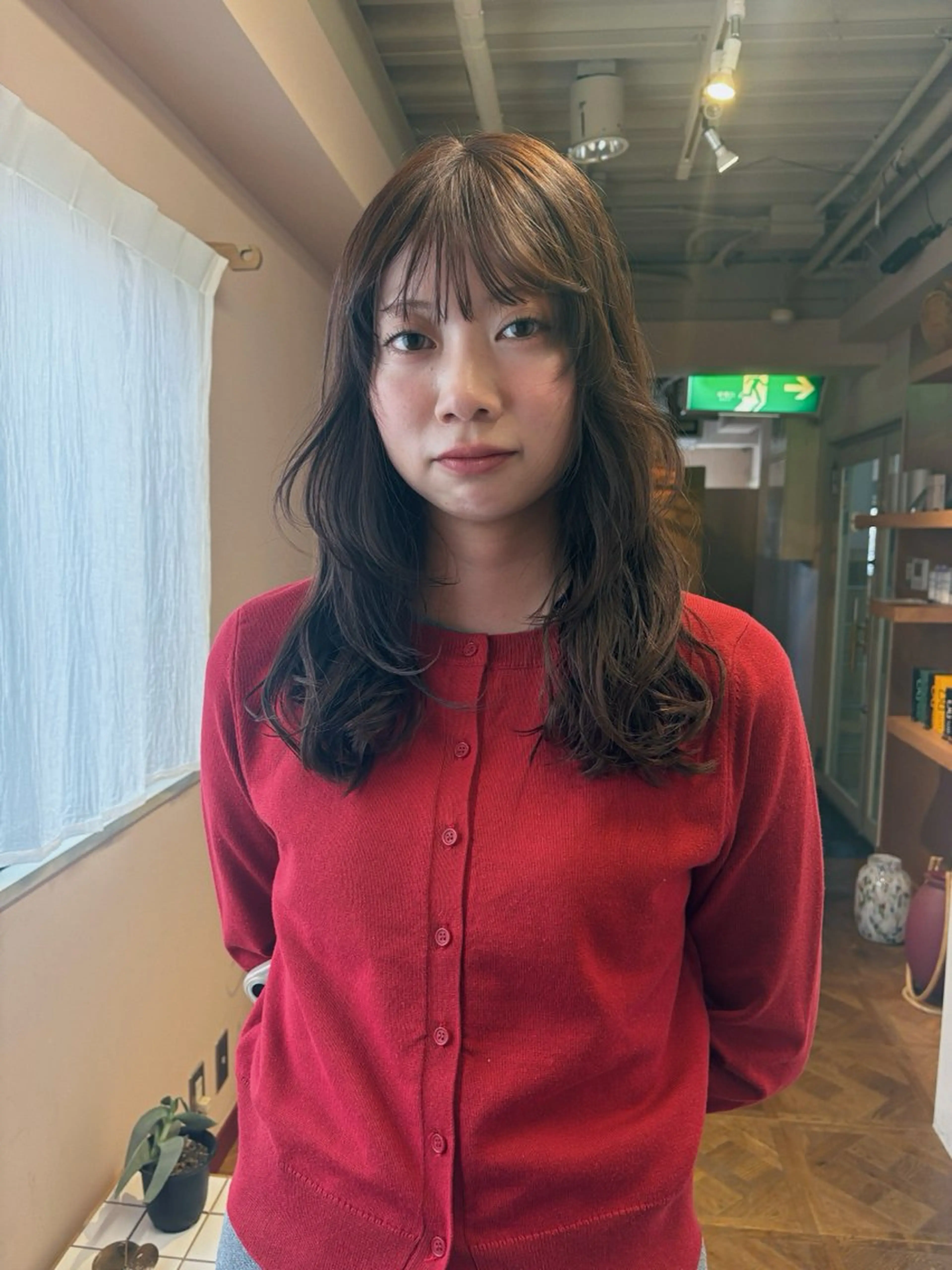 ロング カラー オト/レイヤー/ Wカラー/メンズのヘアスタイル