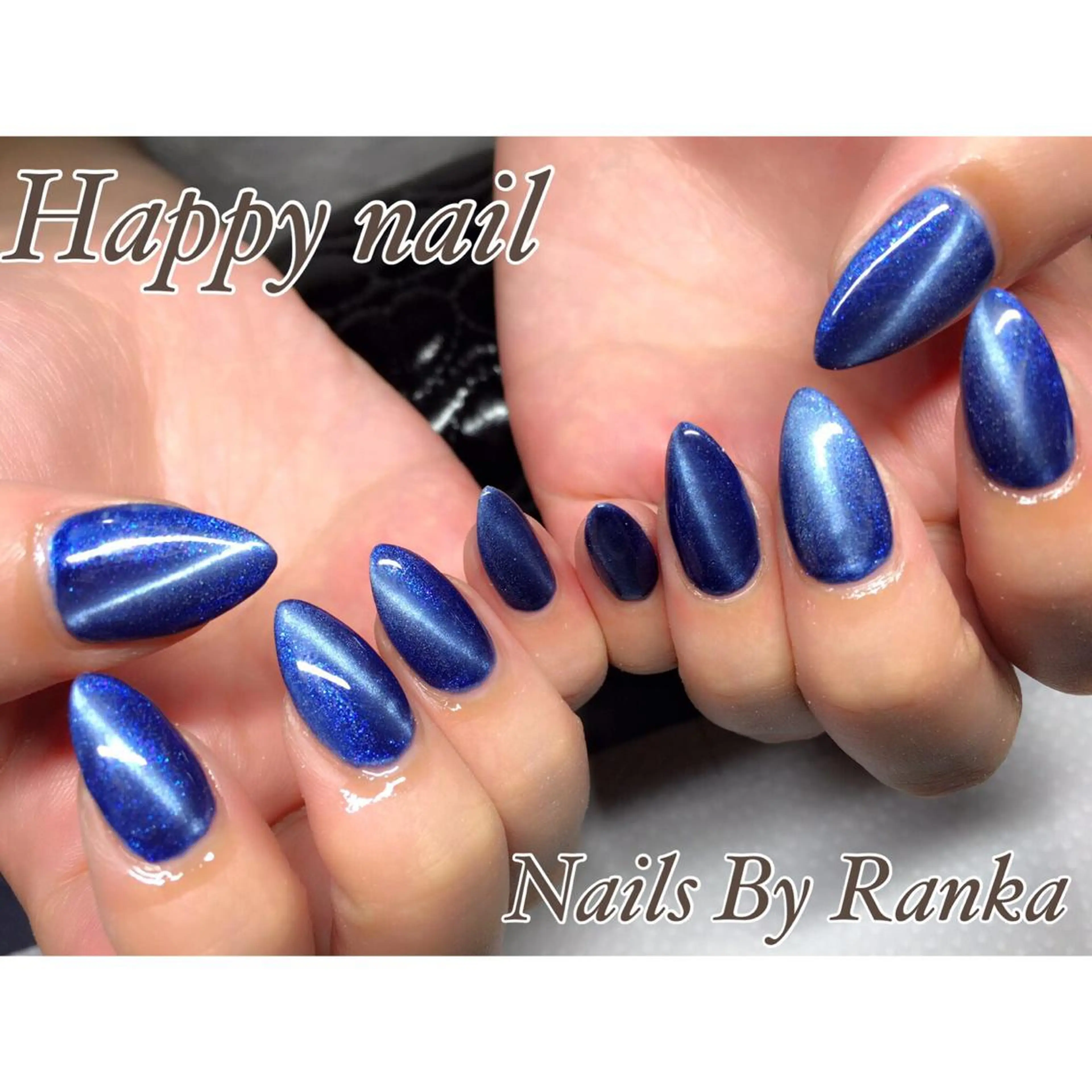 ネイル ジェルネイル マグネットネイル Happy Nailのネイルデザイン