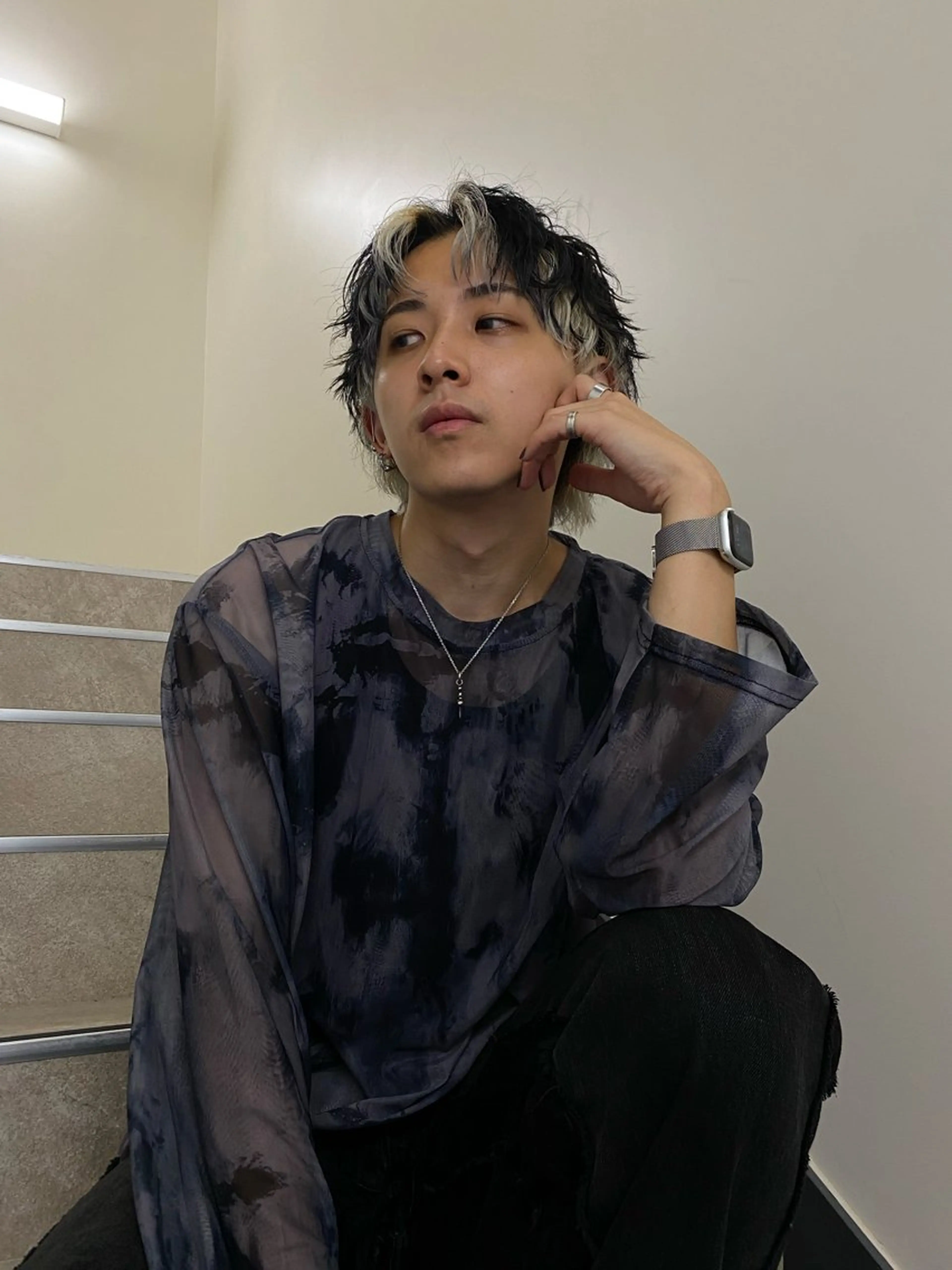 ショート カラー パーマ ヘアアレンジ メンズ メンズ特化酒井翔太 /メンズカット/名駅のヘアスタイル