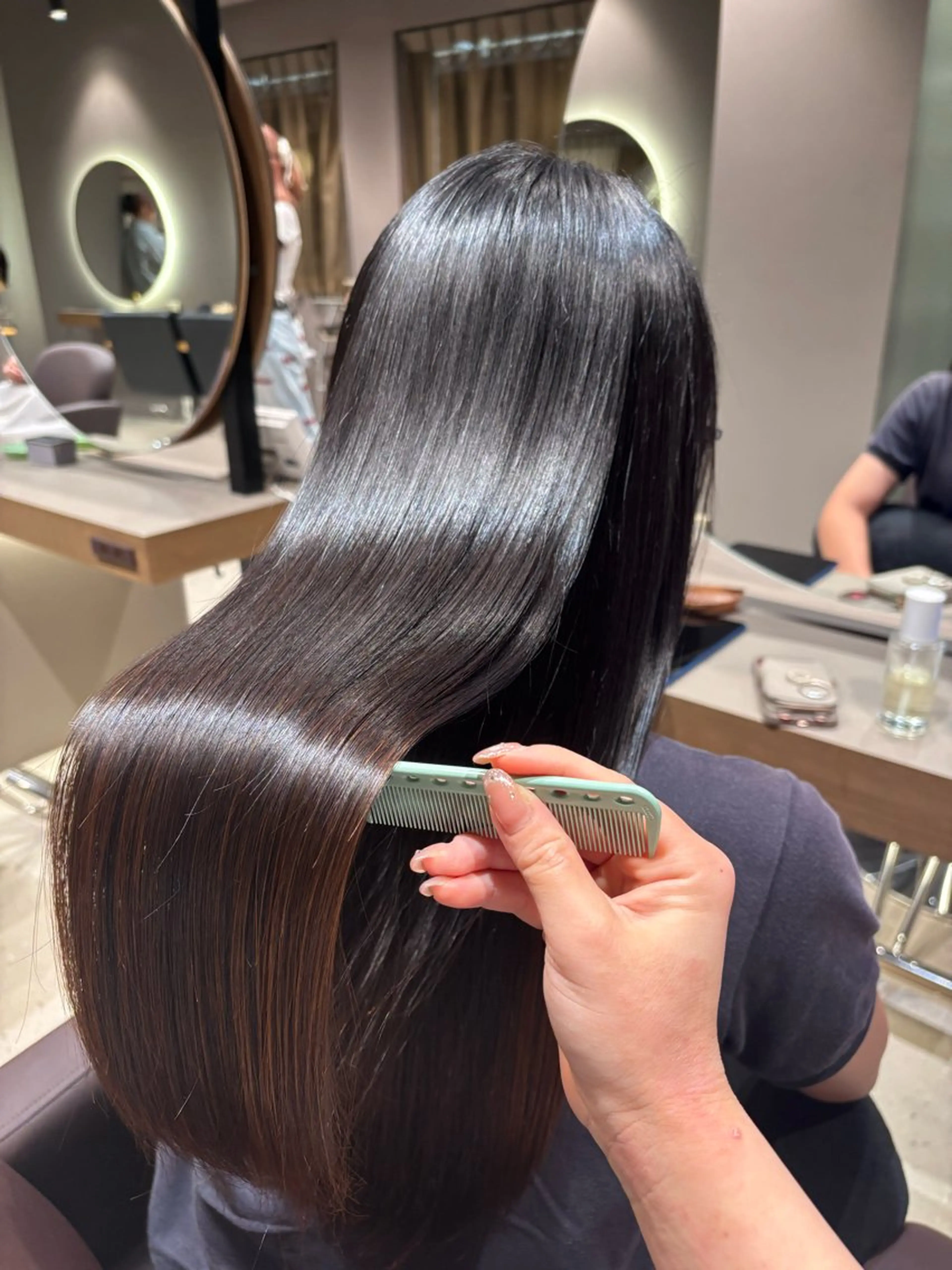 ミディアム トリートメント Riko 🎀🍪のヘアスタイル