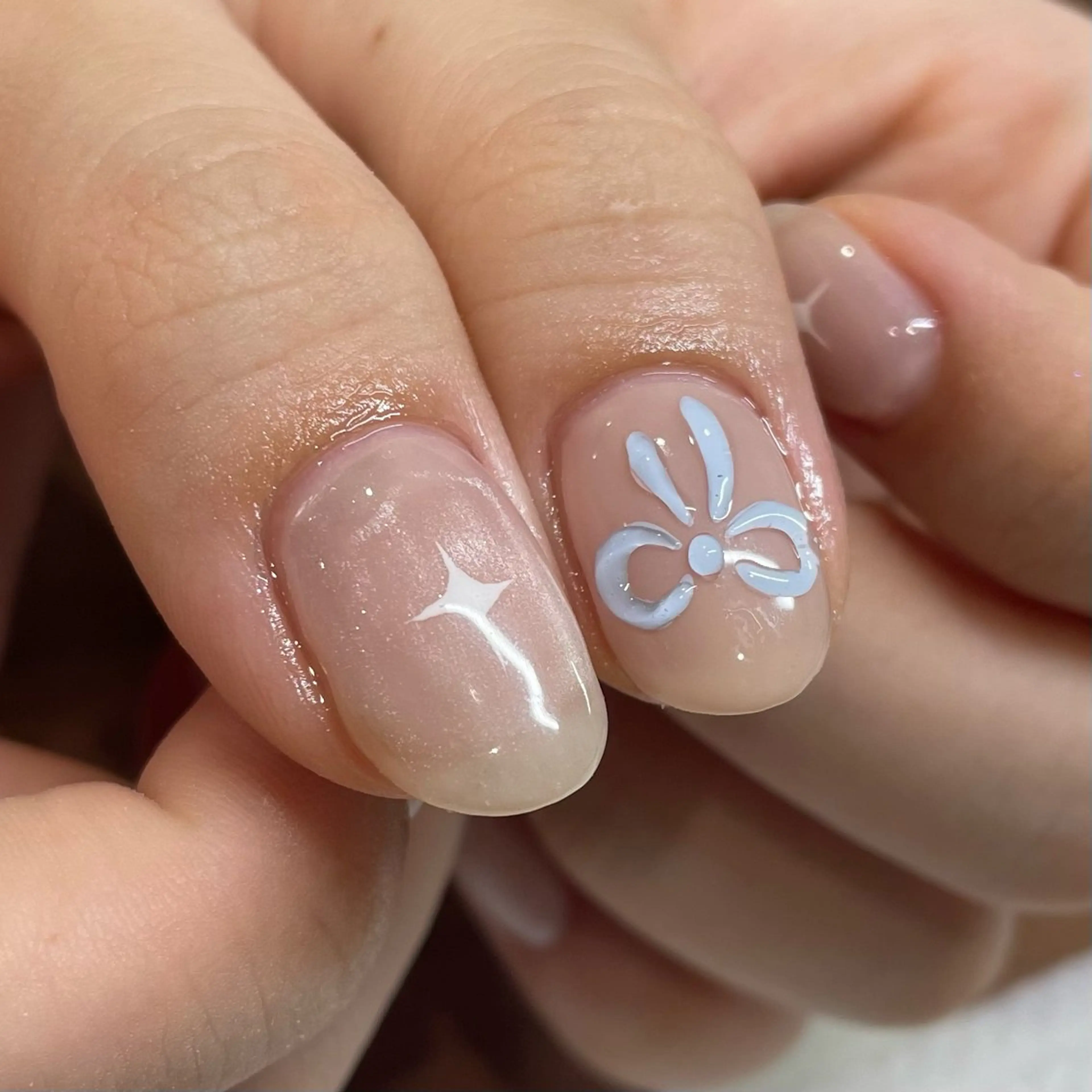 ネイル リボン Ricnail☾ ayanoのネイルデザイン