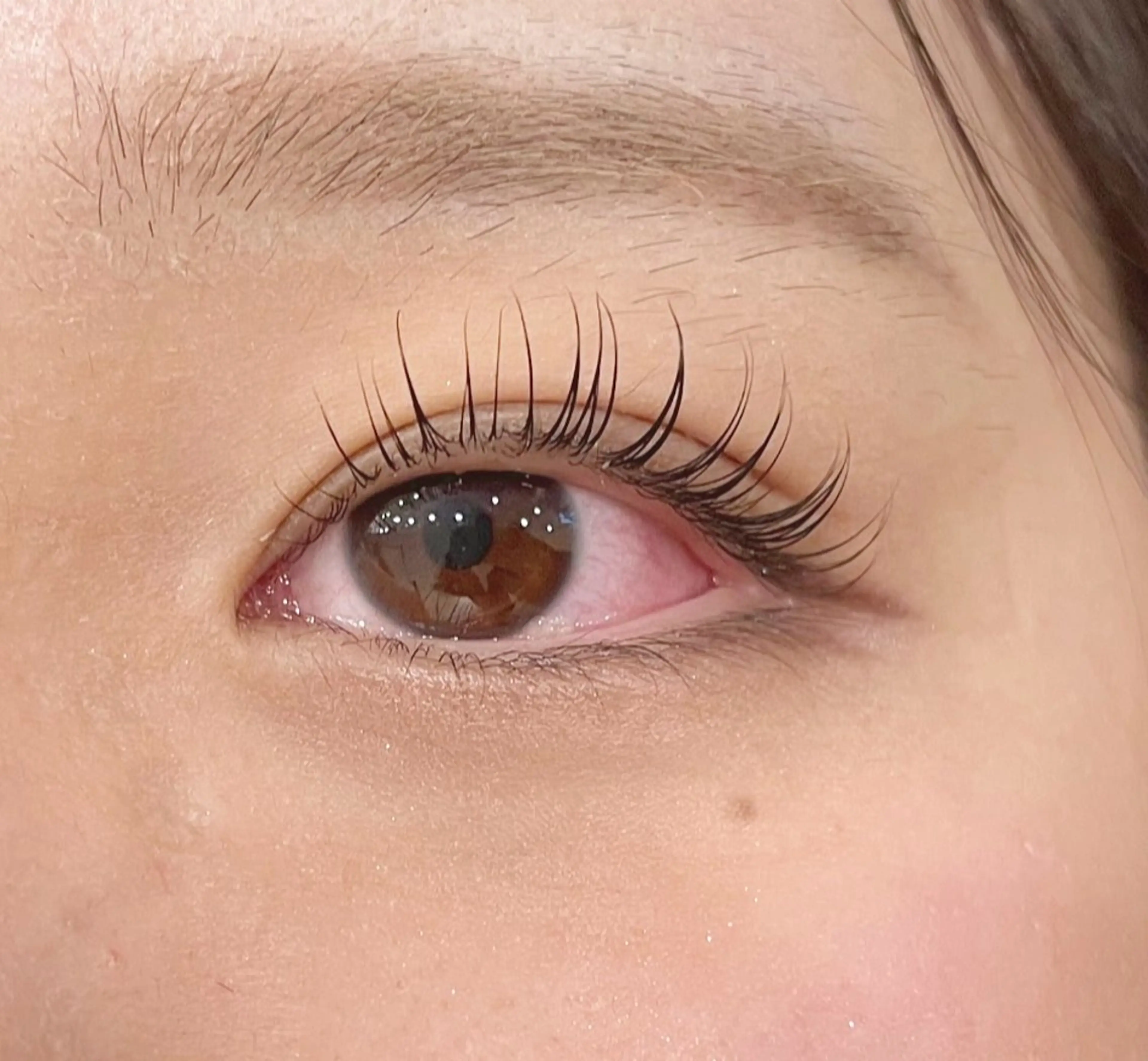 4/17 限定　15時❌1時間単位でご予約お願いいたします🙇‍♀️　オフ無し限定まつげパーマ無料モデル（補足説明必読）の写真