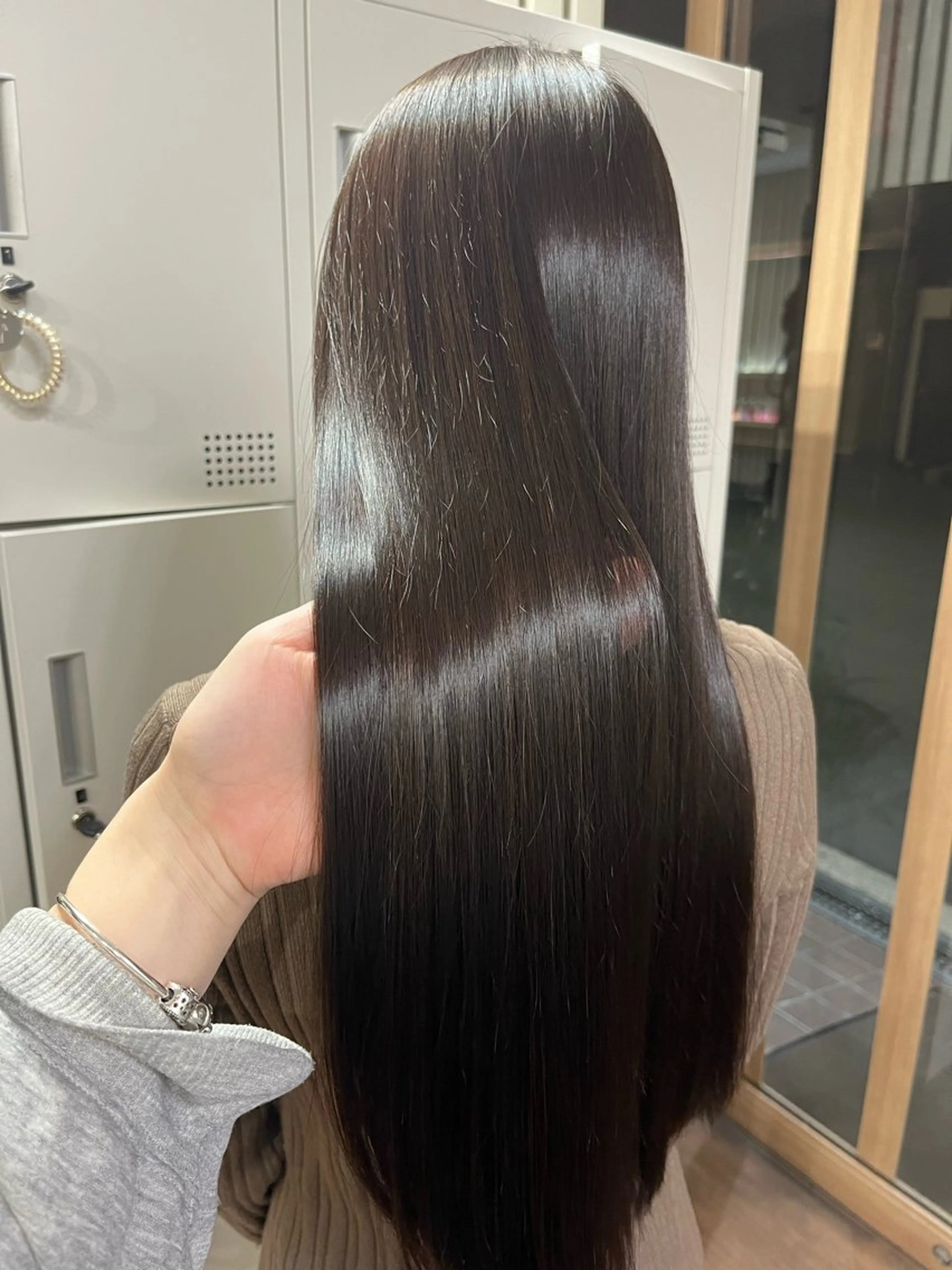 ロング カラー カット トリートメント 辻 風香のヘアスタイル