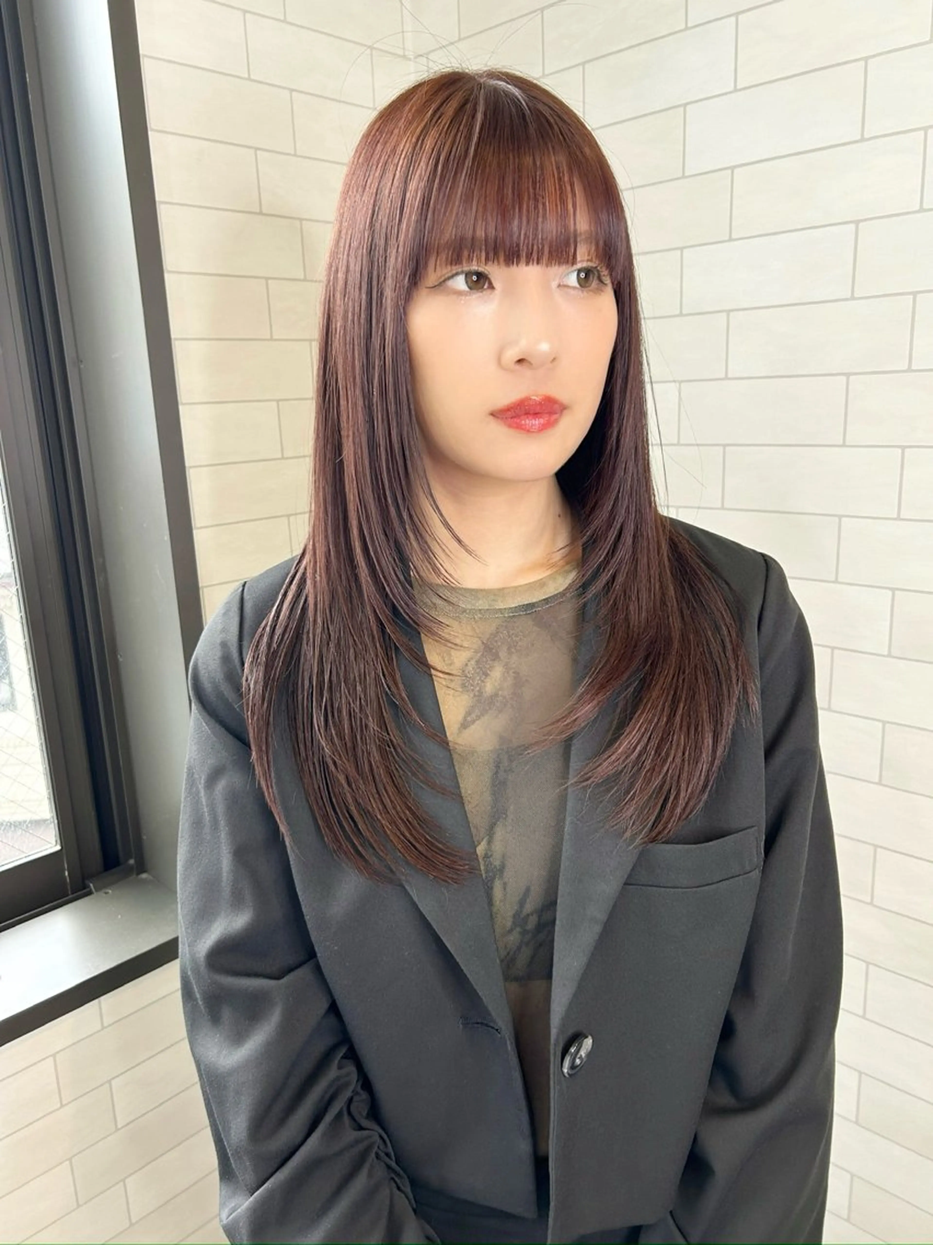 ロング 神野 雅樹のヘアスタイル