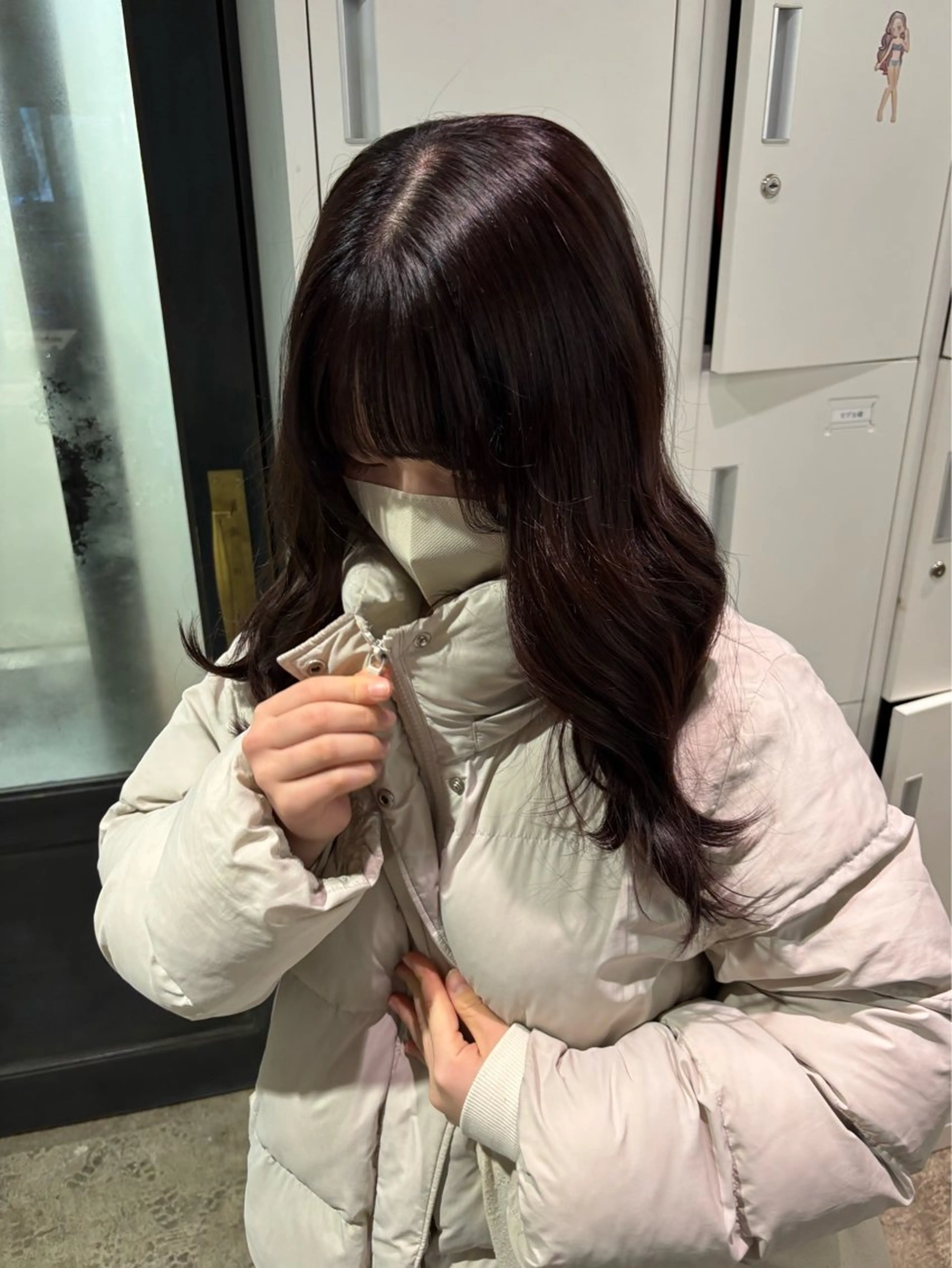 カラー 透明感カラー ラベンダーカラー 深みモテカラー˚✧ YUKAのヘアスタイル