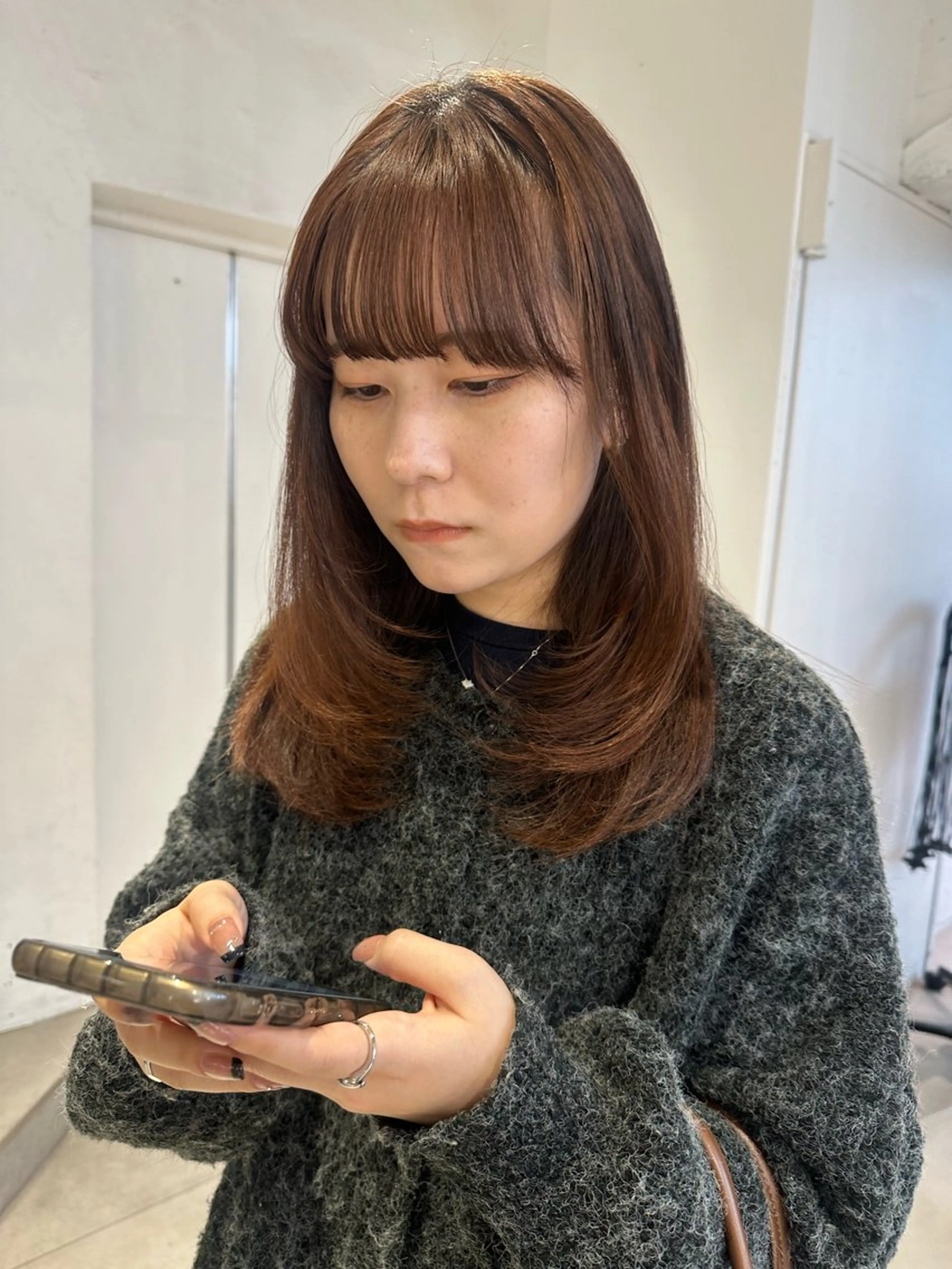 ロング カット 韓国ヘアメンズ・レデ ィース特化ミクのヘアスタイル