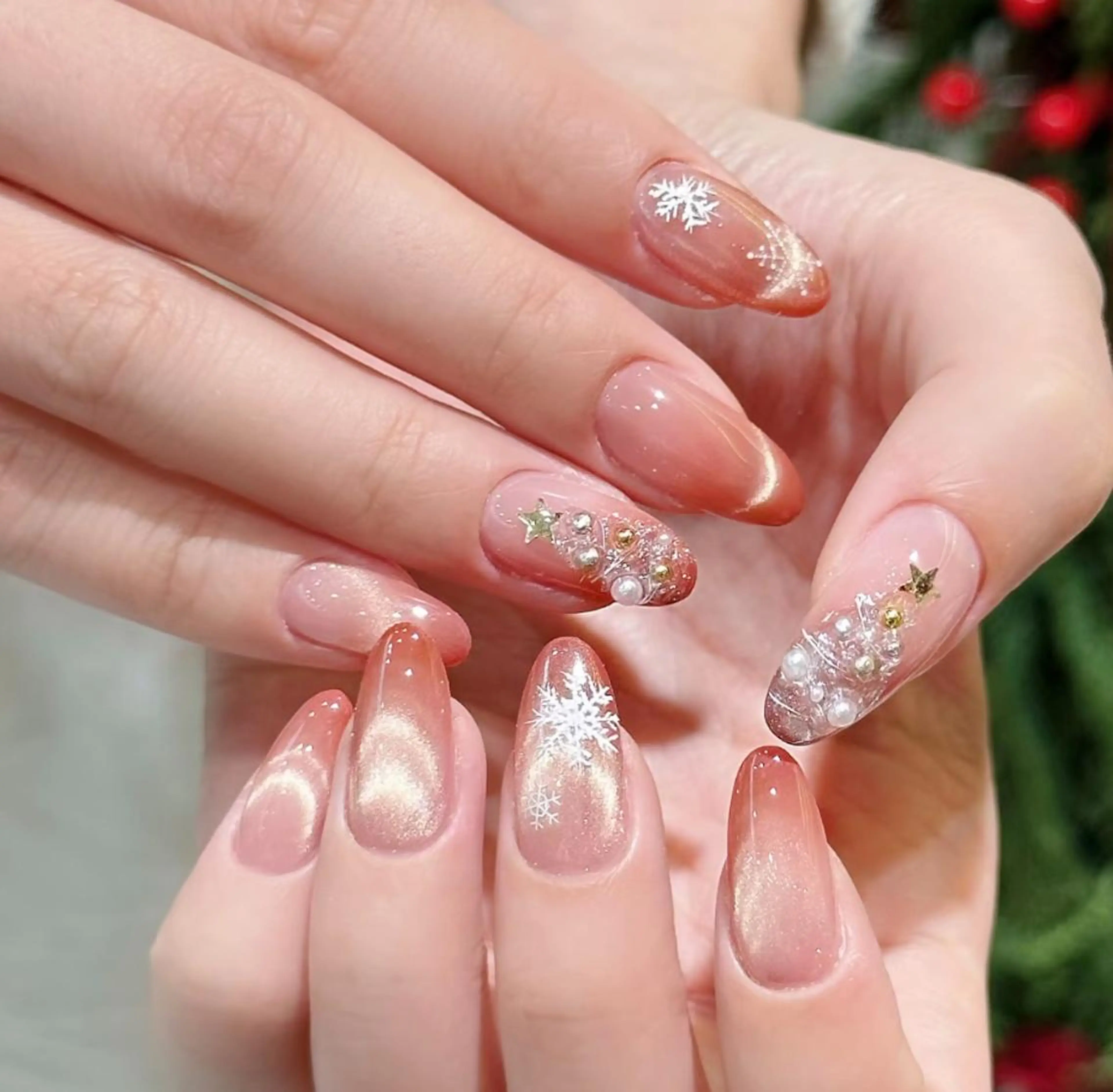 ネイル ハンドネイル ハンドケア 🍑 momo_nailのネイルデザイン