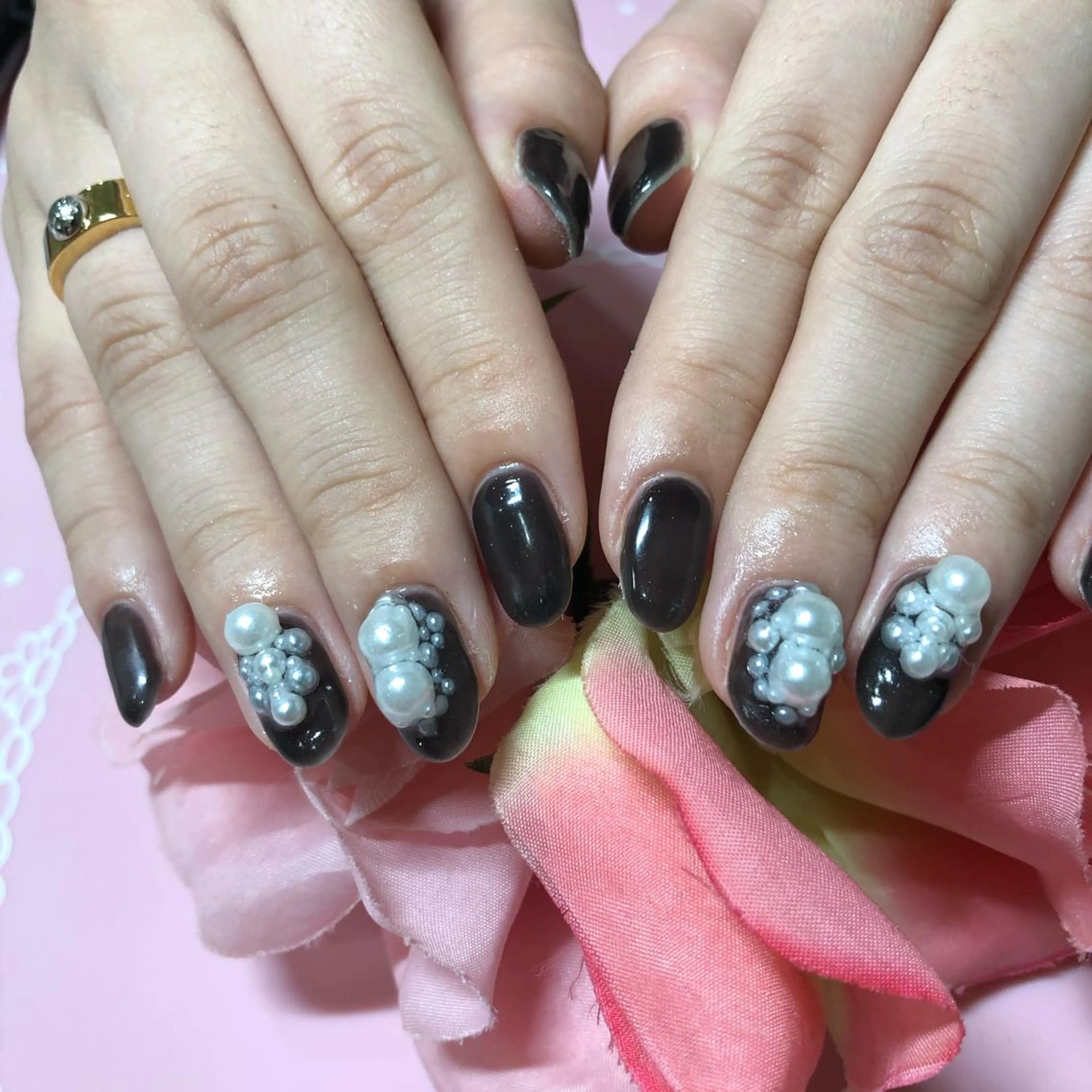 ショート ネイル 《LB》ラブリエ Nail&eyeのマツエク・マツパデザイン