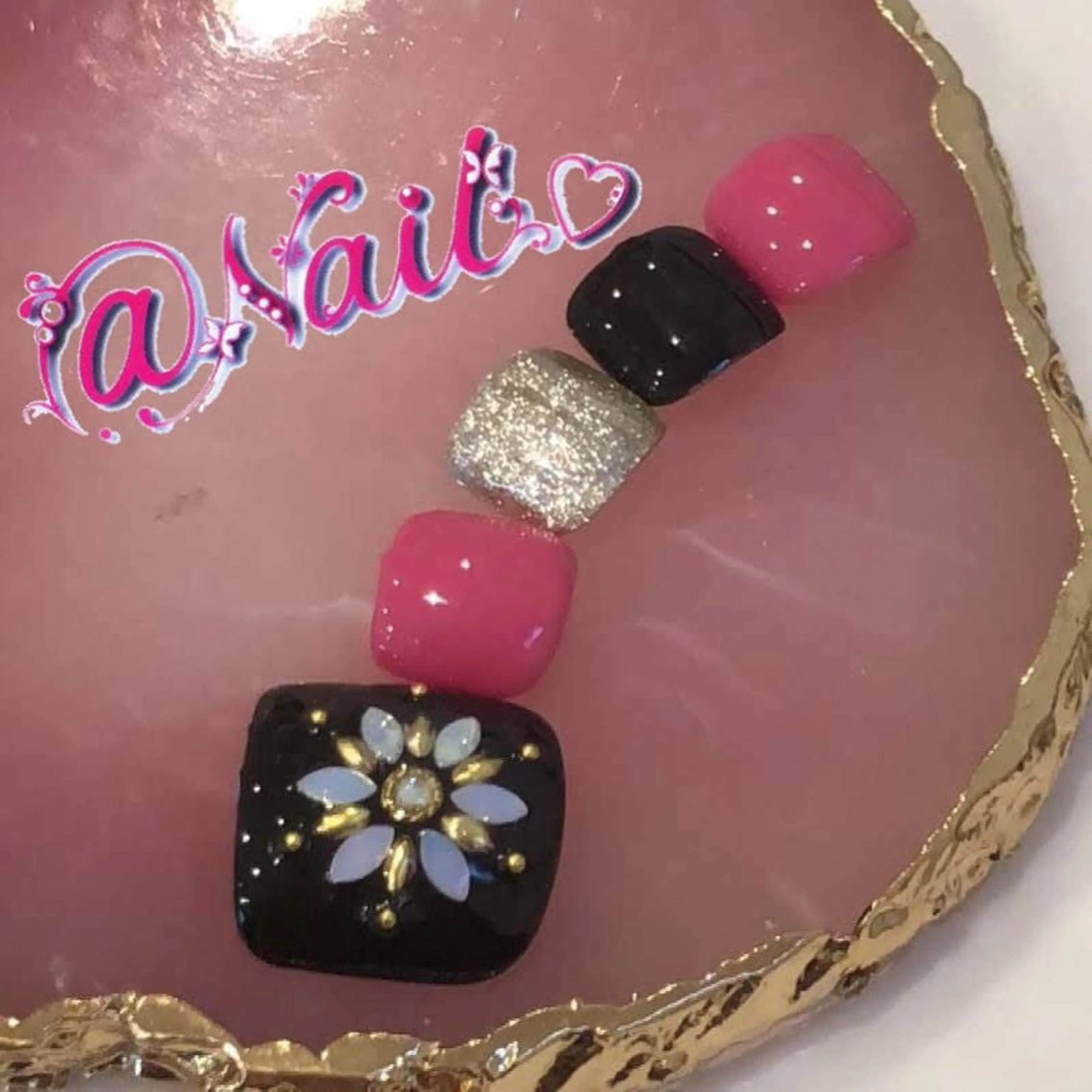 ネイル ネイルチップ 小尾 栞のネイルデザイン