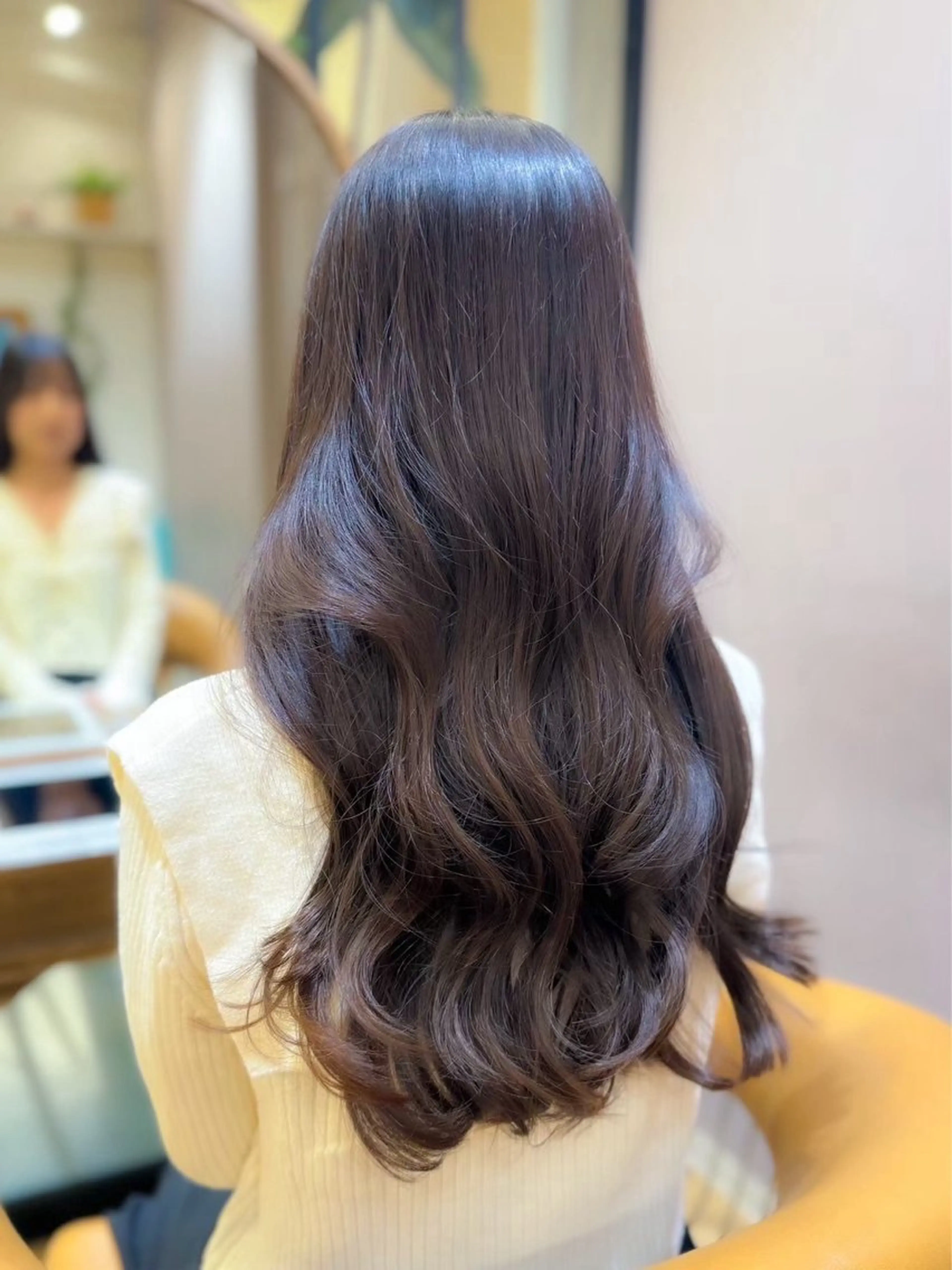 カラー ヘアアレンジ 骨格補正パーマ／ ショート🌸さくらのヘアスタイル