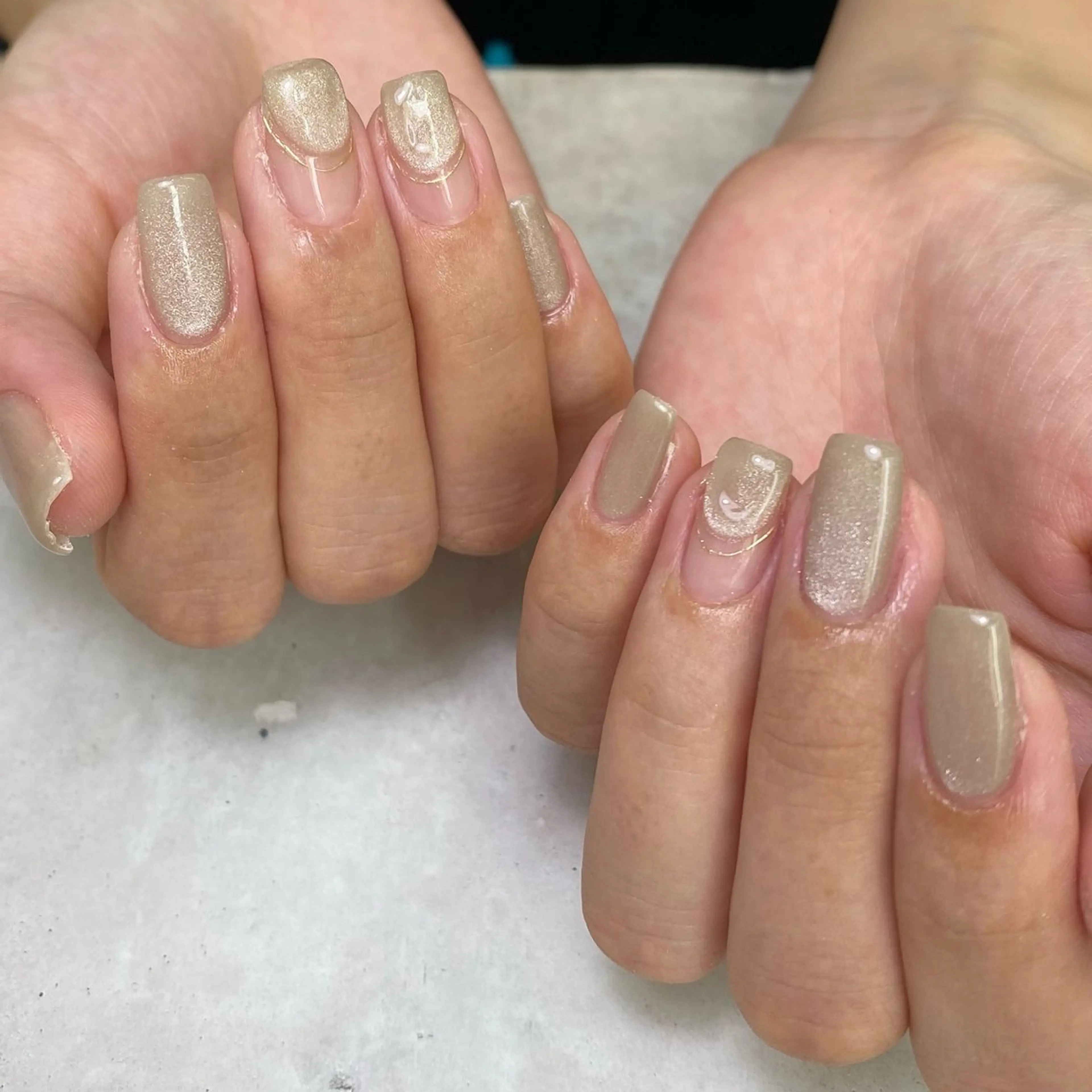 ネイル ミラーネイル ぷっくりネイル C. Ricoのネイルデザイン