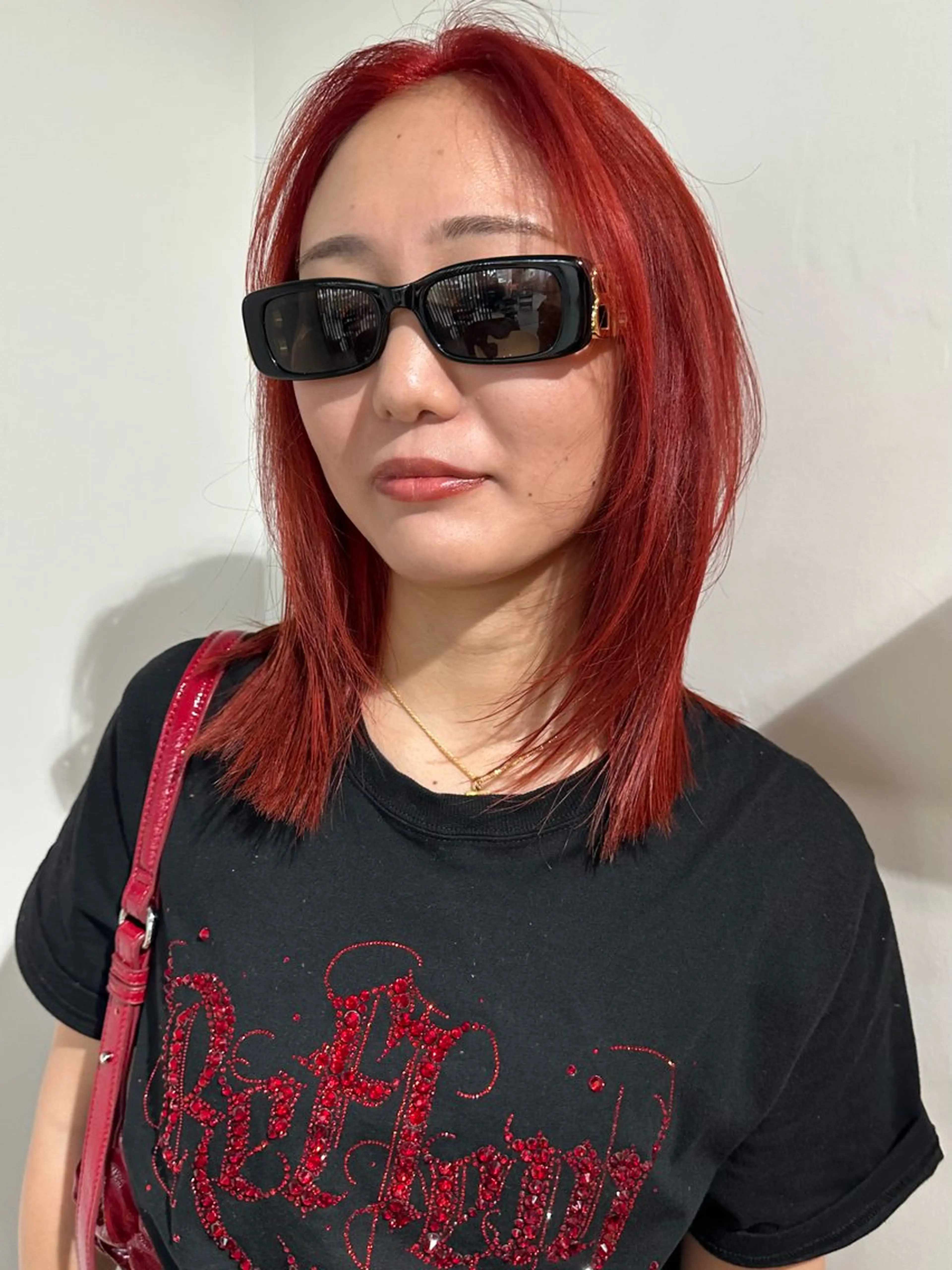 ミディアム カラー カット ヘアカラー 🎀オイダイラ モモカ🎀のヘアスタイル