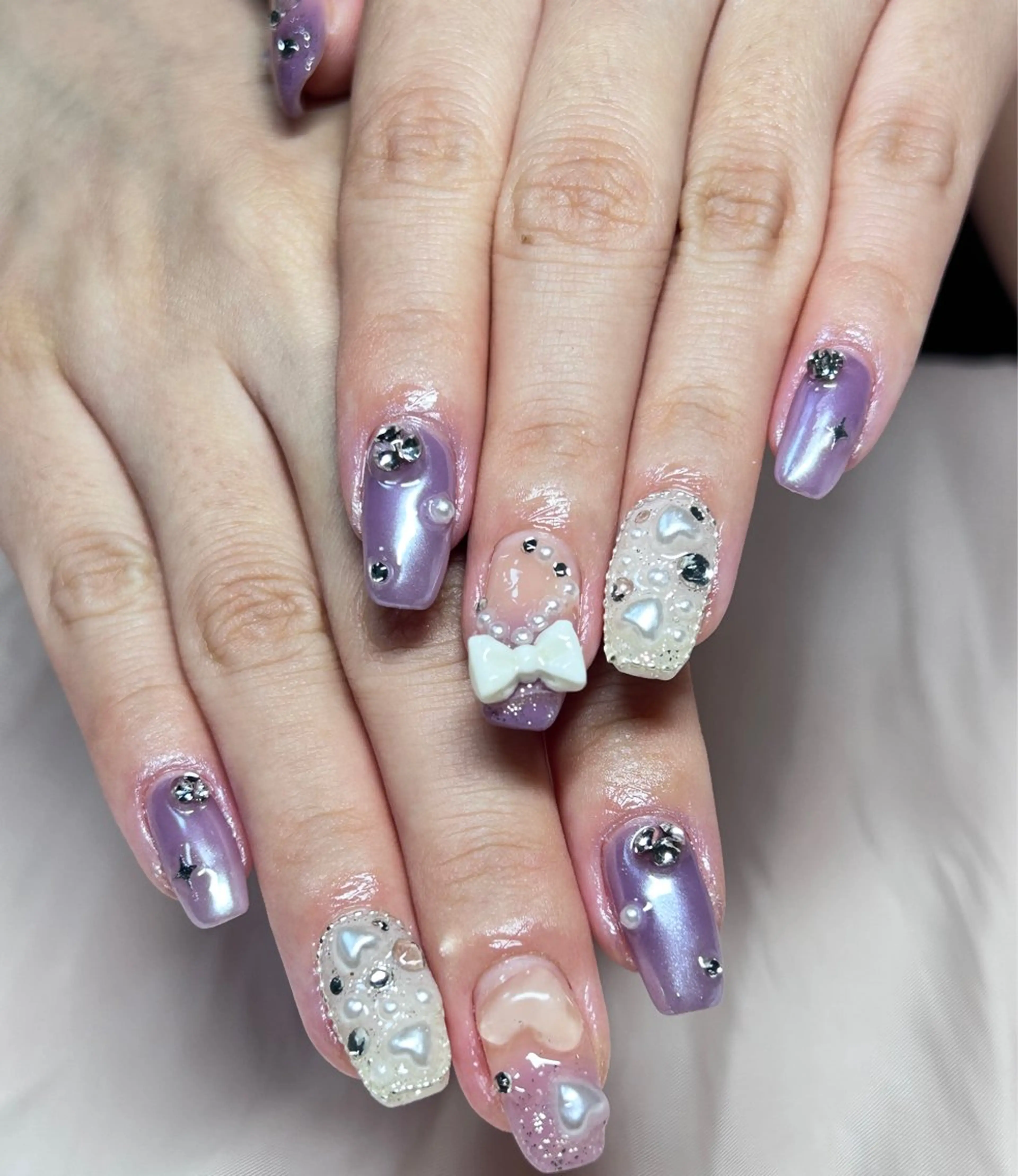 ネイル Horie 雪のネイルデザイン