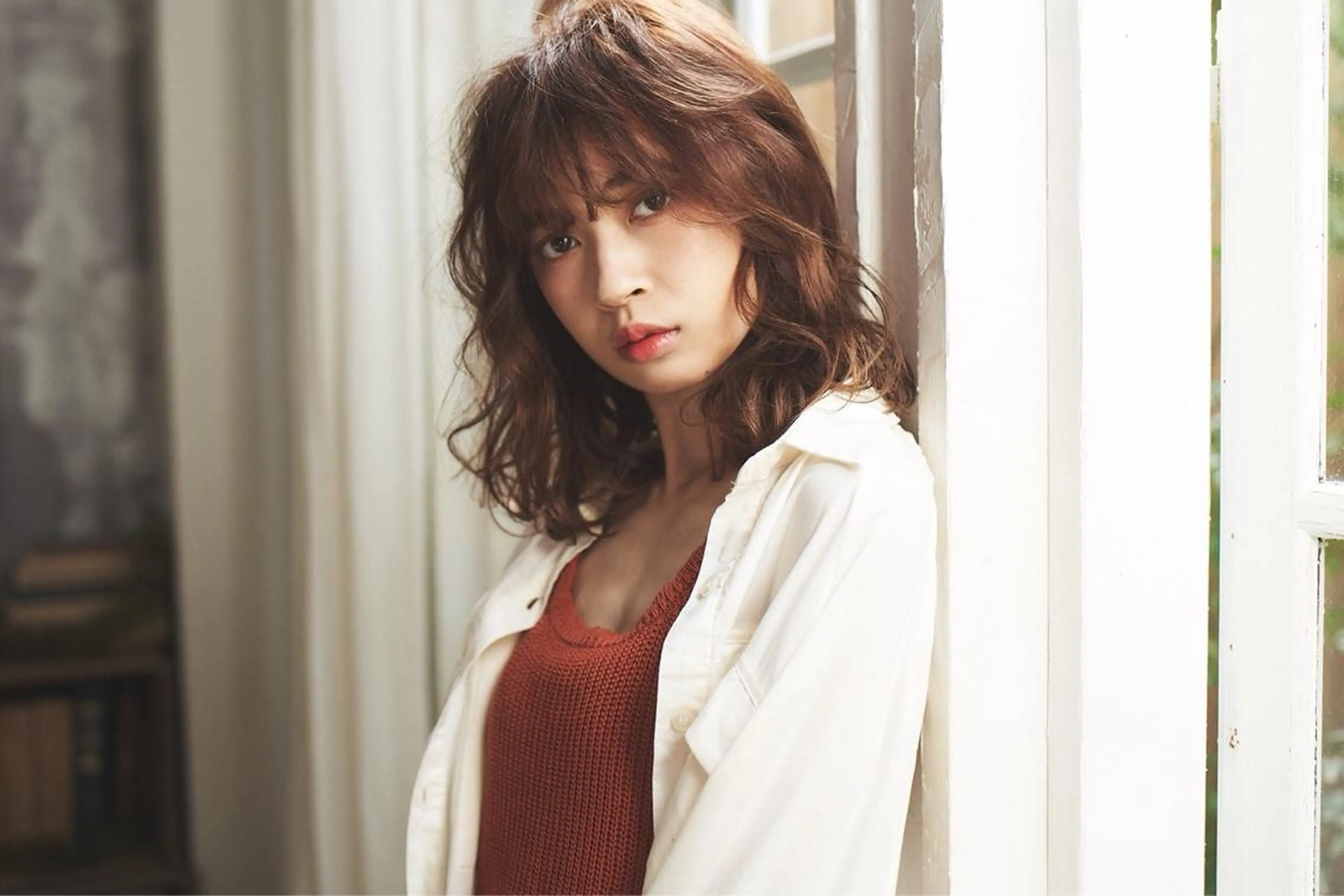 セミロング 【髪質改善】 梅田　聡のヘアスタイル