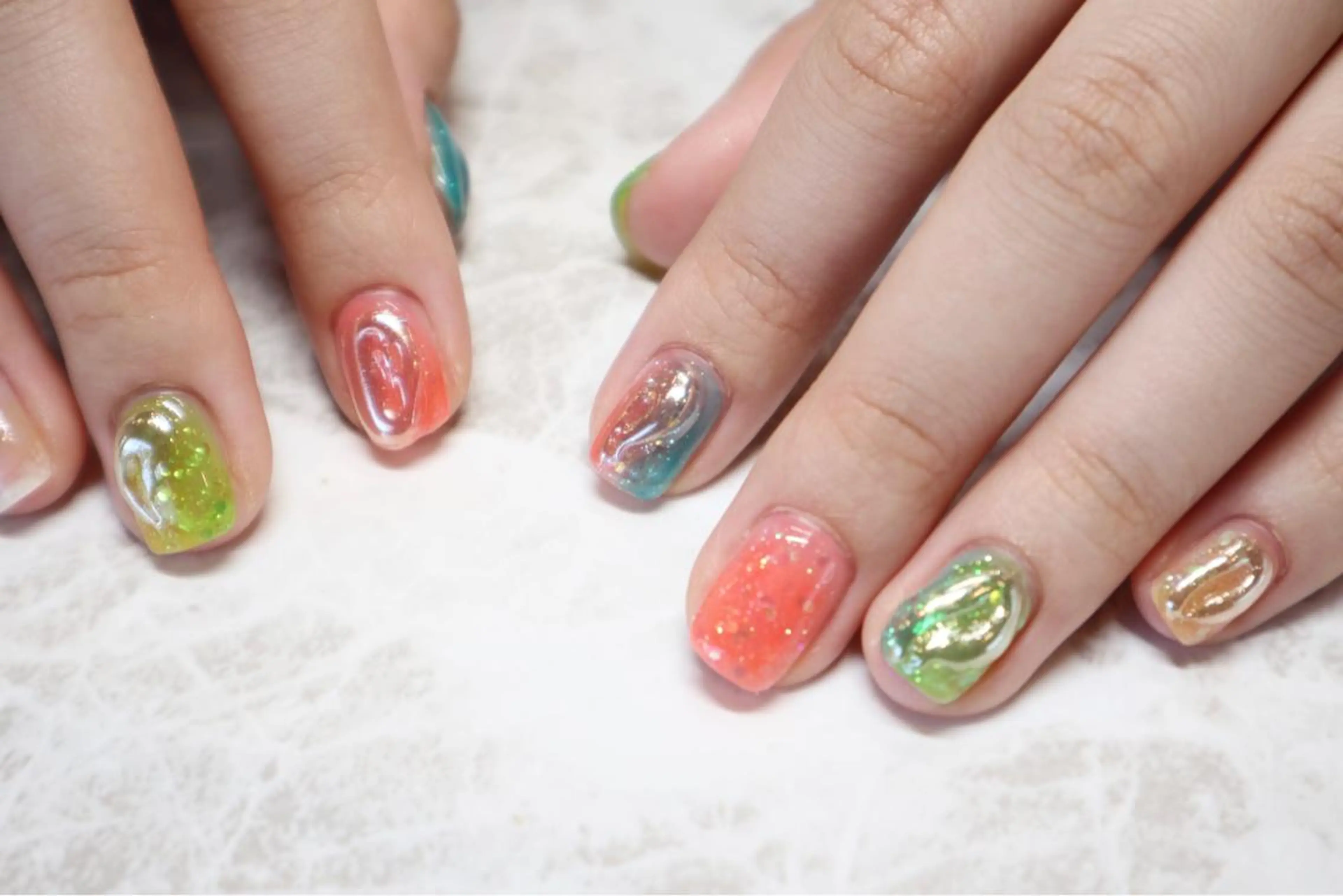 ネイル ハンドネイル 小河 仁美のネイルデザイン