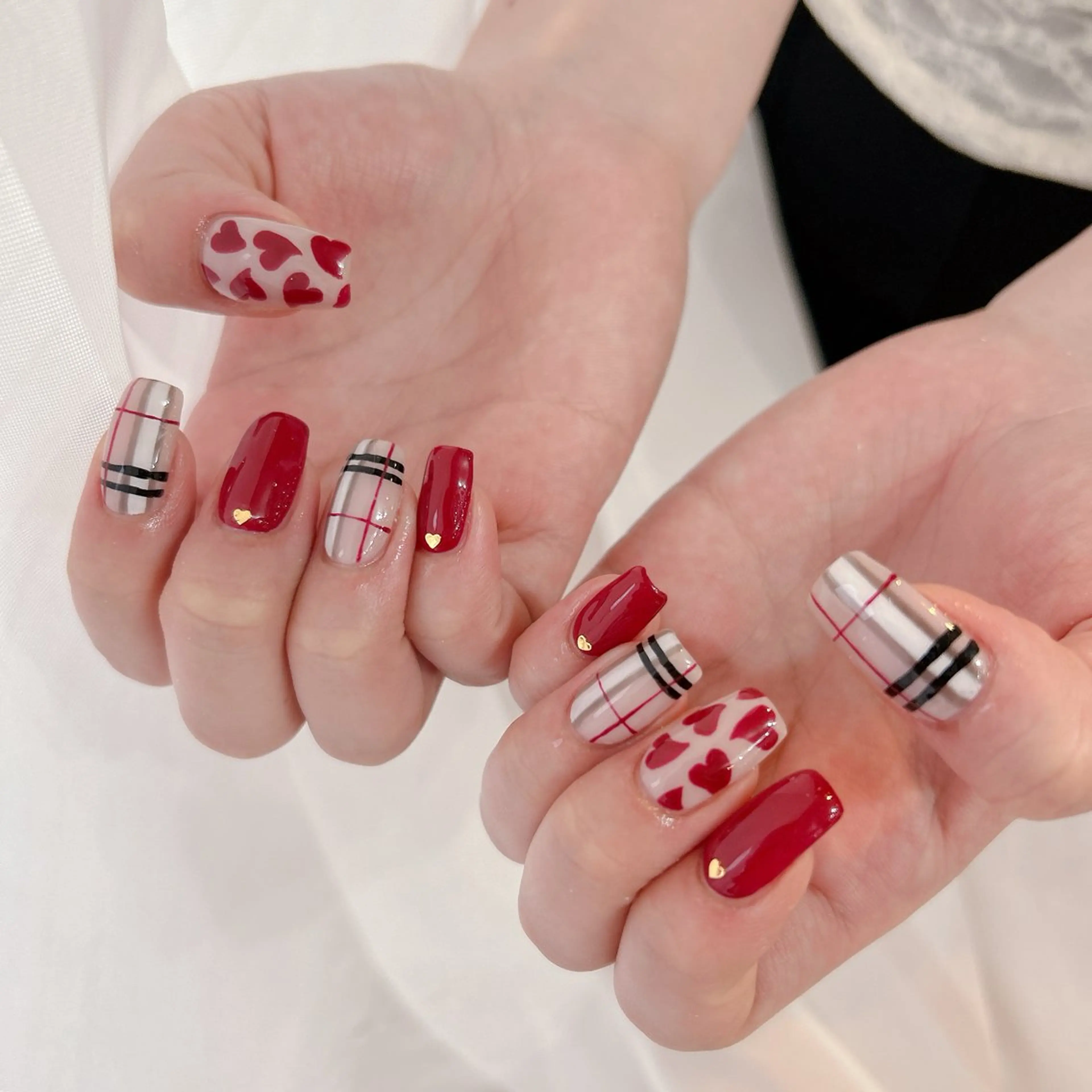 ネイル ボルドー ハンドネイル 工藤 理恵のネイルデザイン