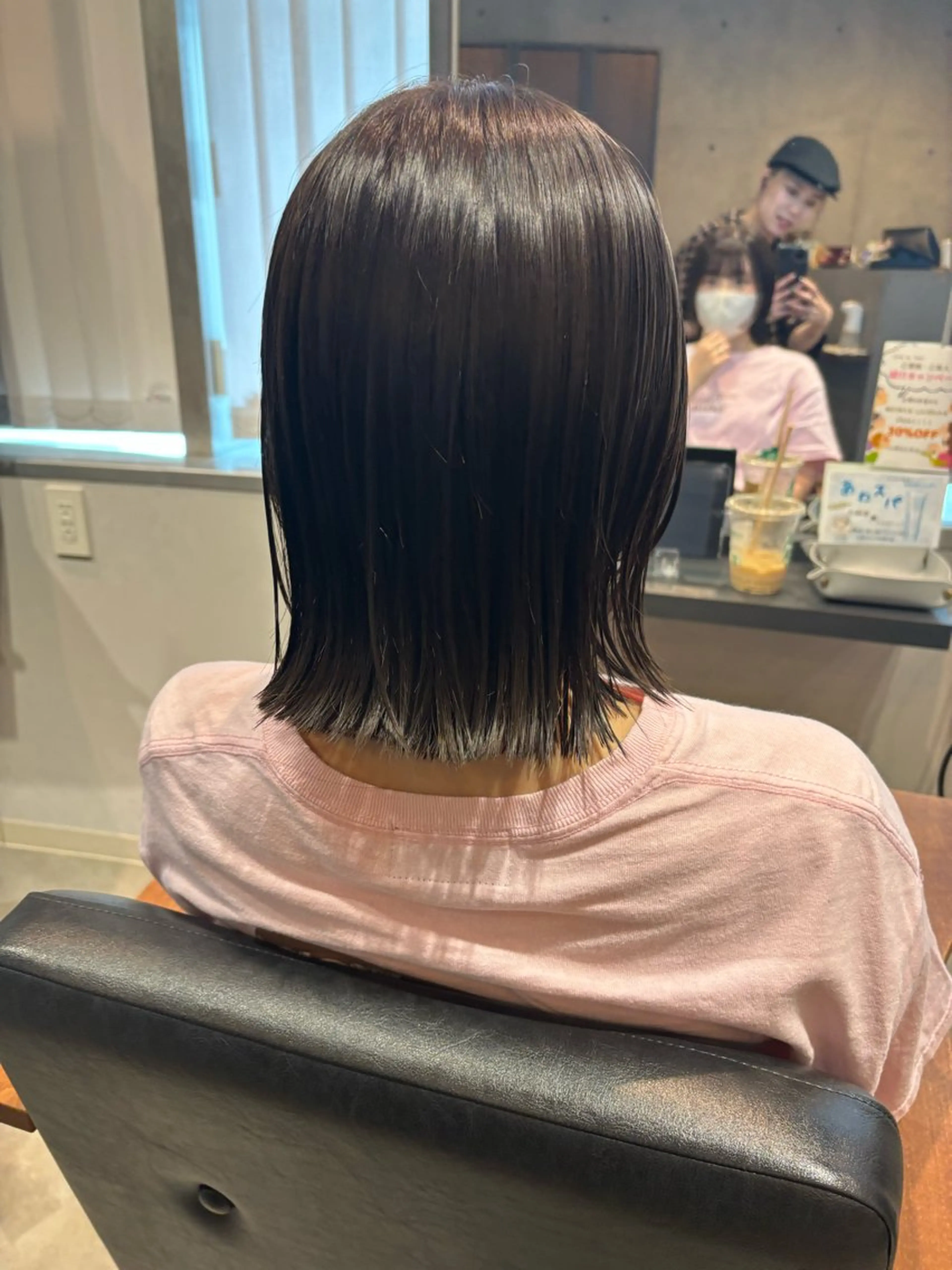 ショート カラー 池田理紗/ bob/メンズカットのヘアスタイル