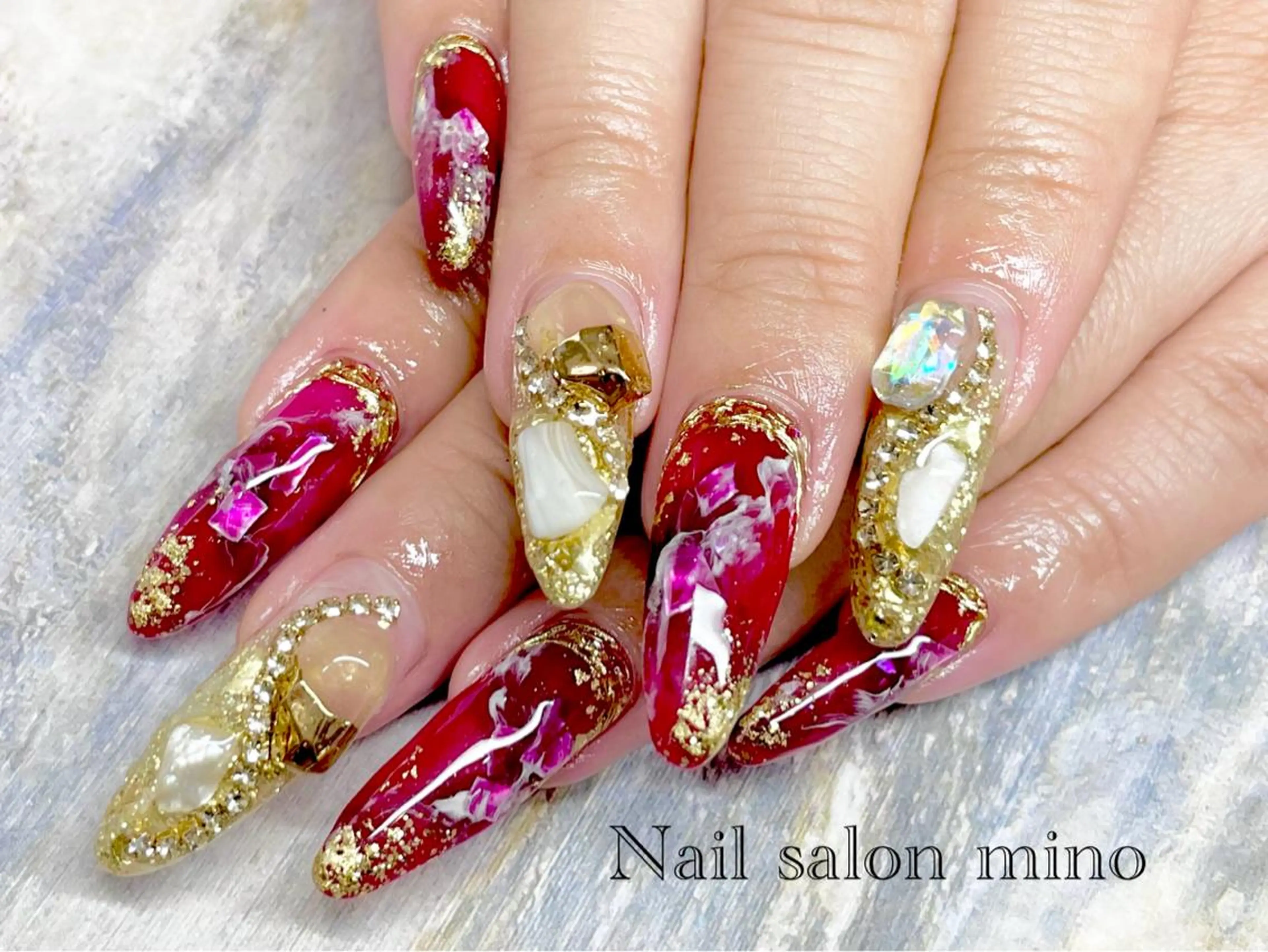 ネイル ハンドネイル 三野 nail salon minoのネイルデザイン