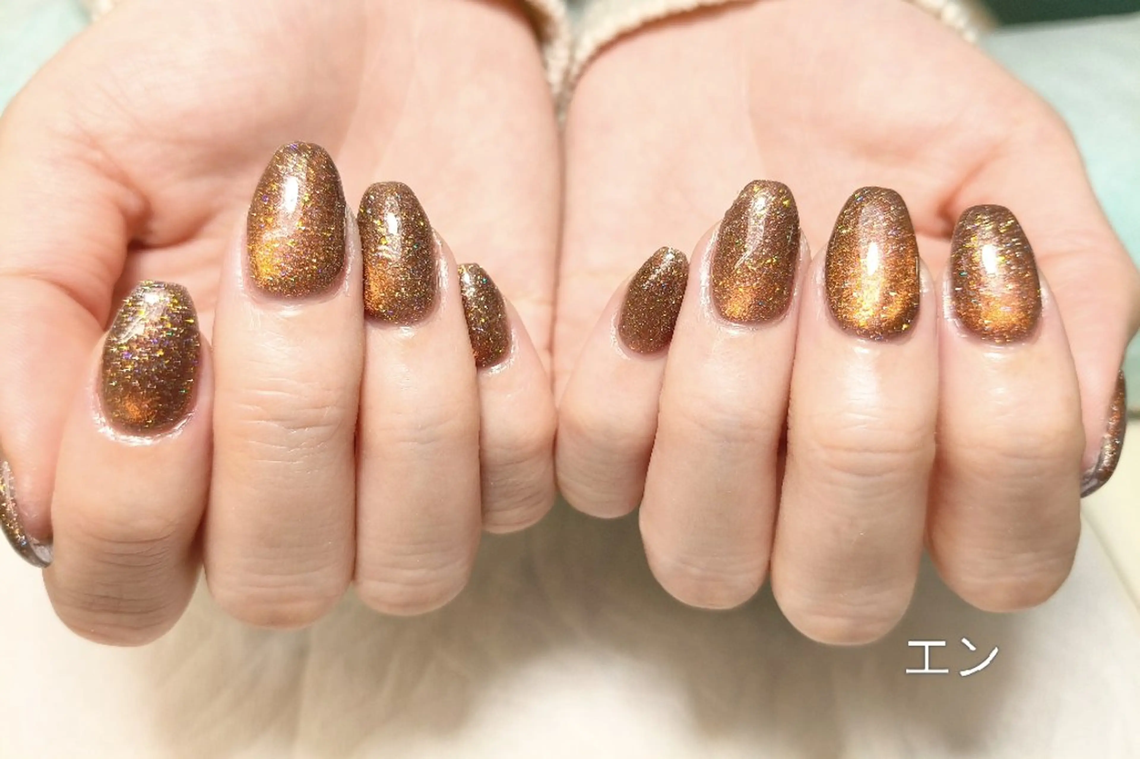 ネイル マグネットネイル マグネットワンカラー ワンカラーネイル エ ンのネイルデザイン