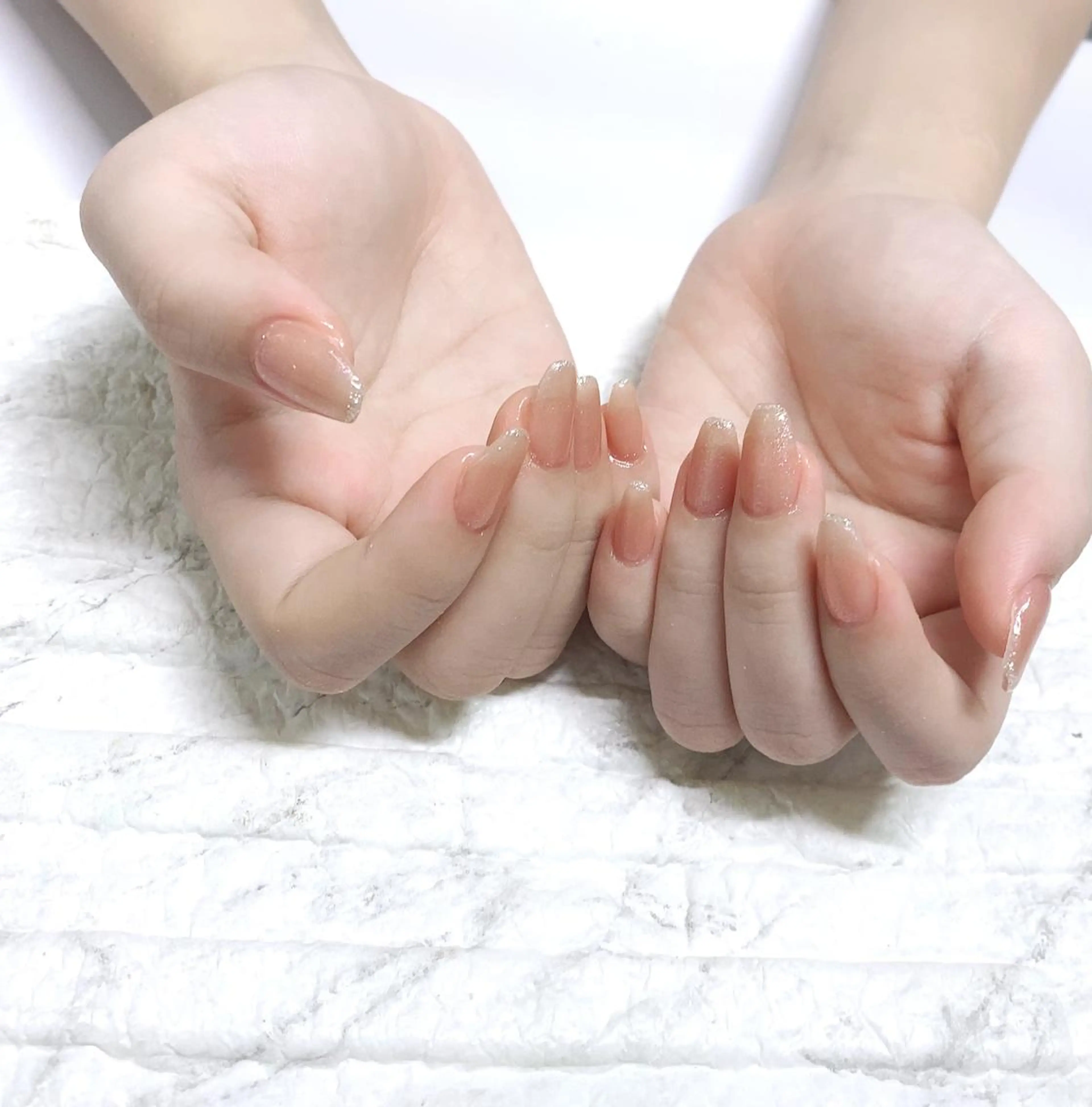 ネイル グラデーション ワンカラーネイル yochi nailのネイルデザイン