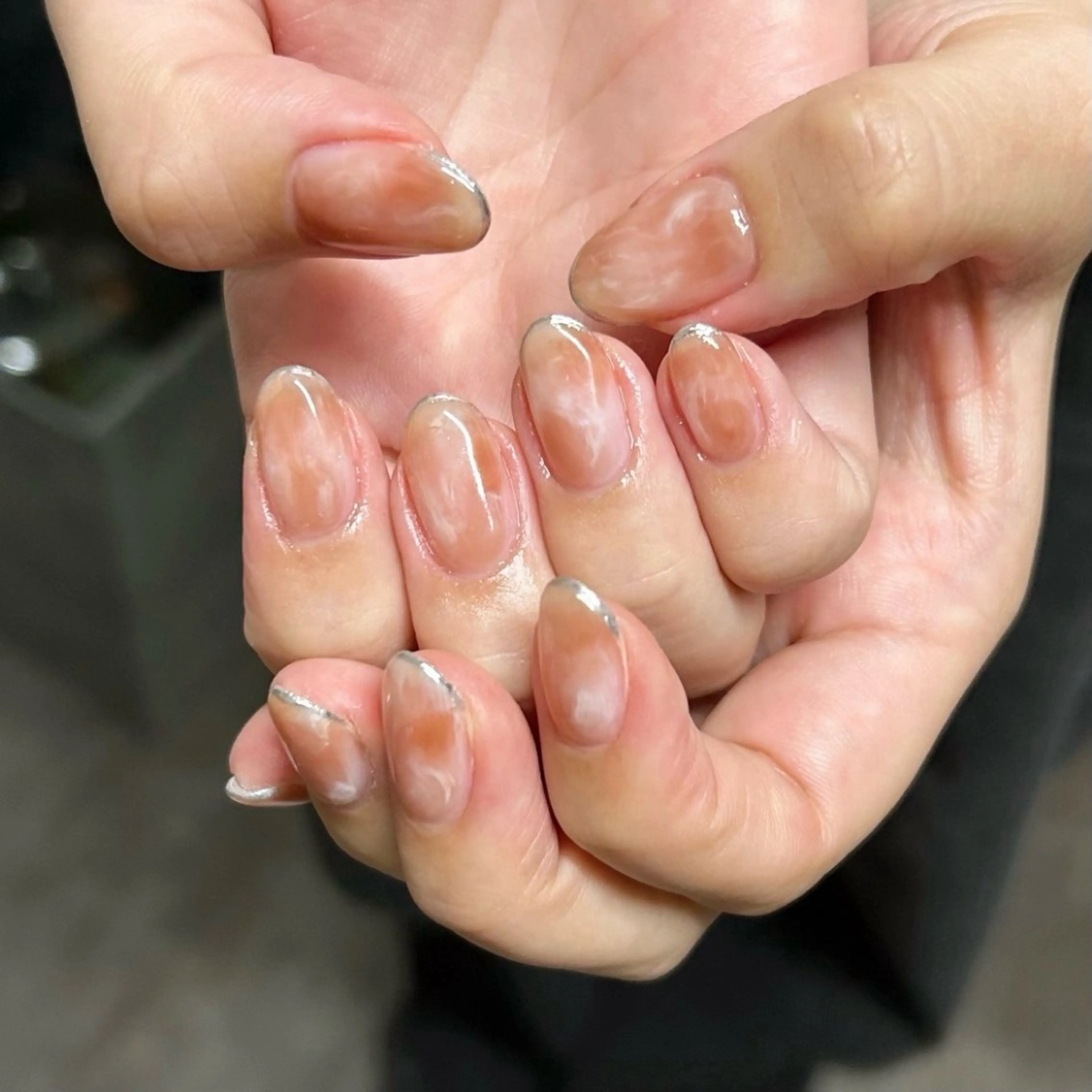 ネイル ハンドネイル ニュアンス _misakiのネイルデザイン