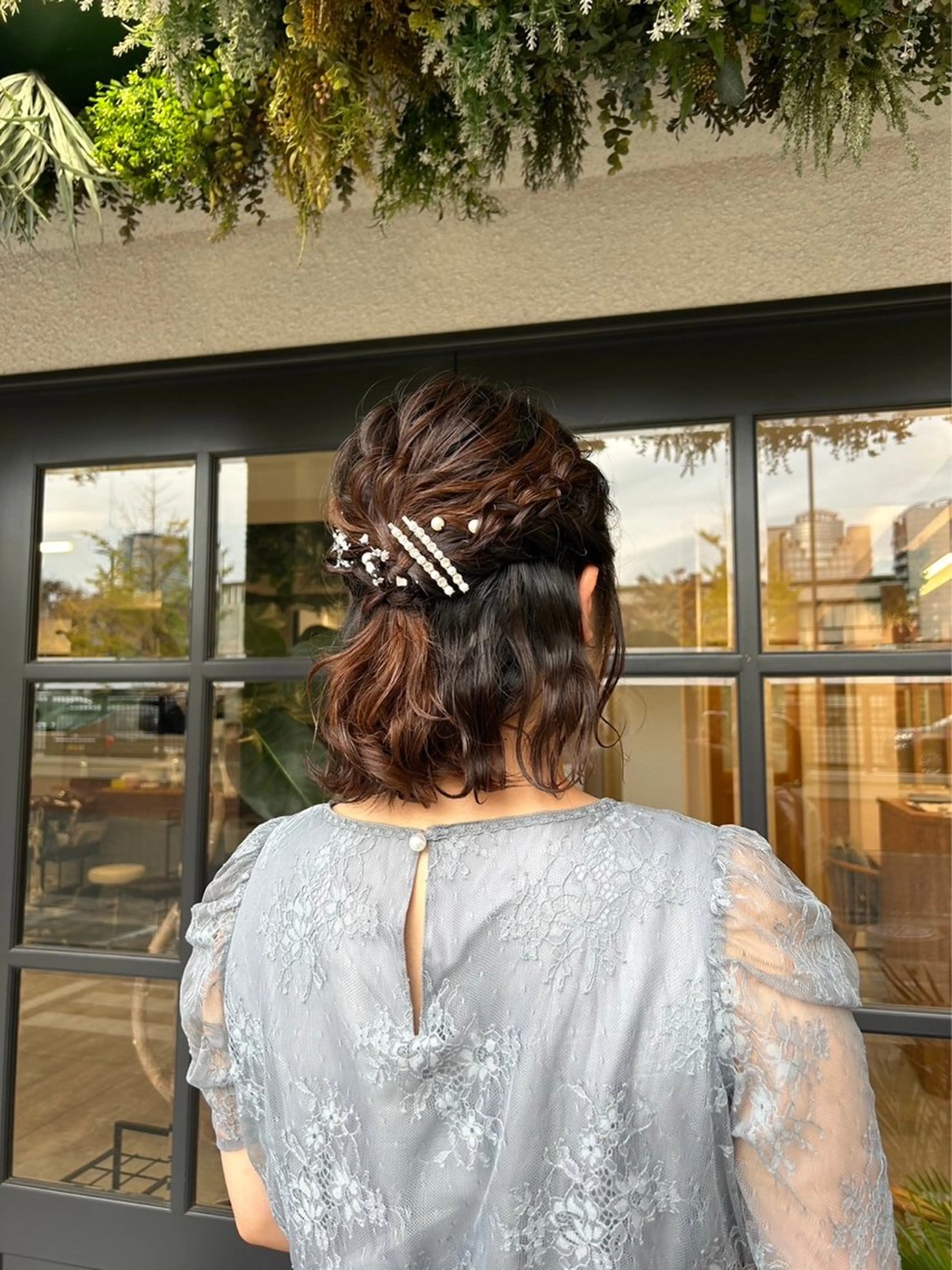 ヘアアレンジ 🪽ナチュラルヘア＊ 大下唯奈🪽🫧のヘアスタイル