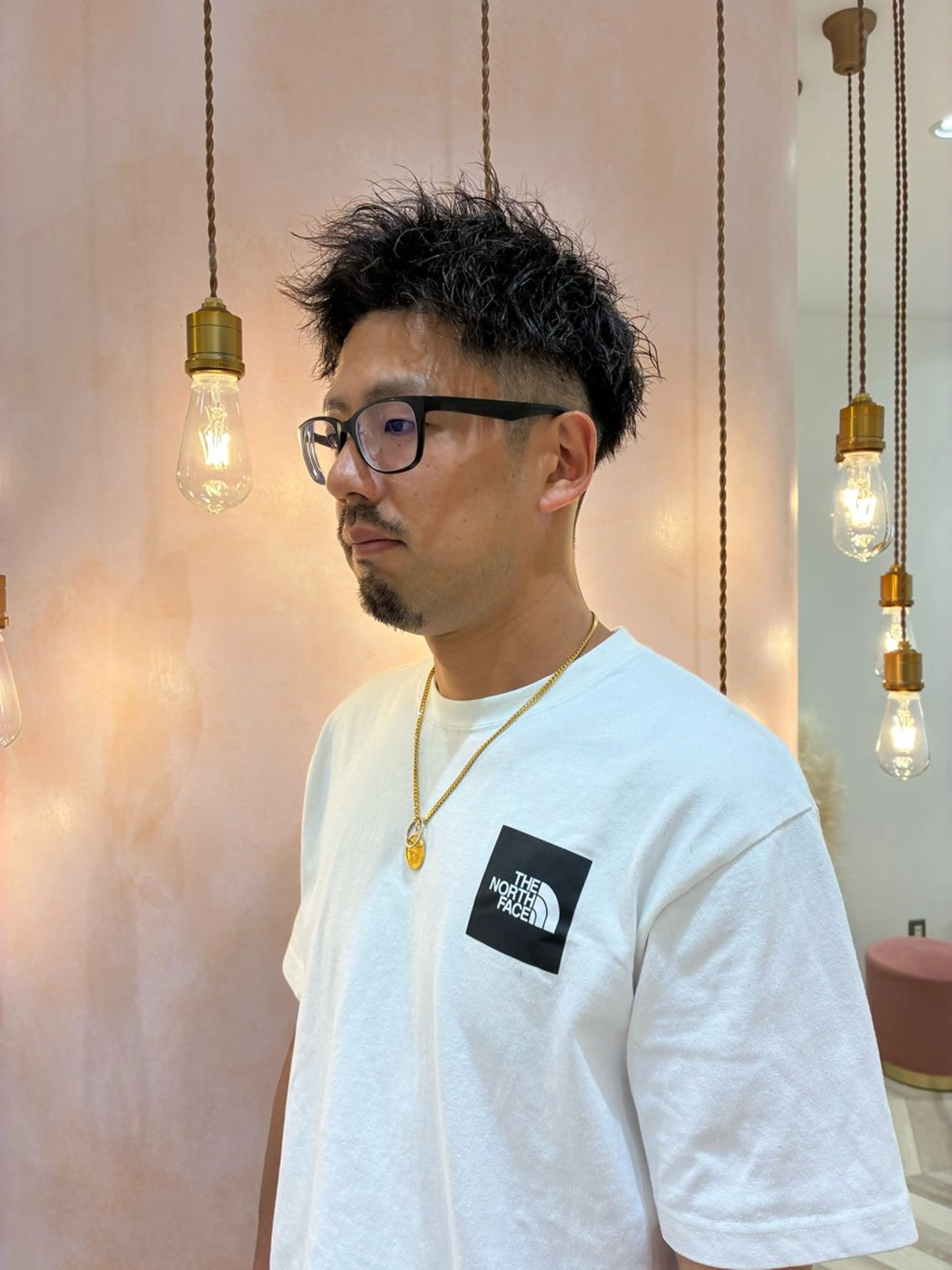 パーマ メンズ 甲斐 美月のヘアスタイル